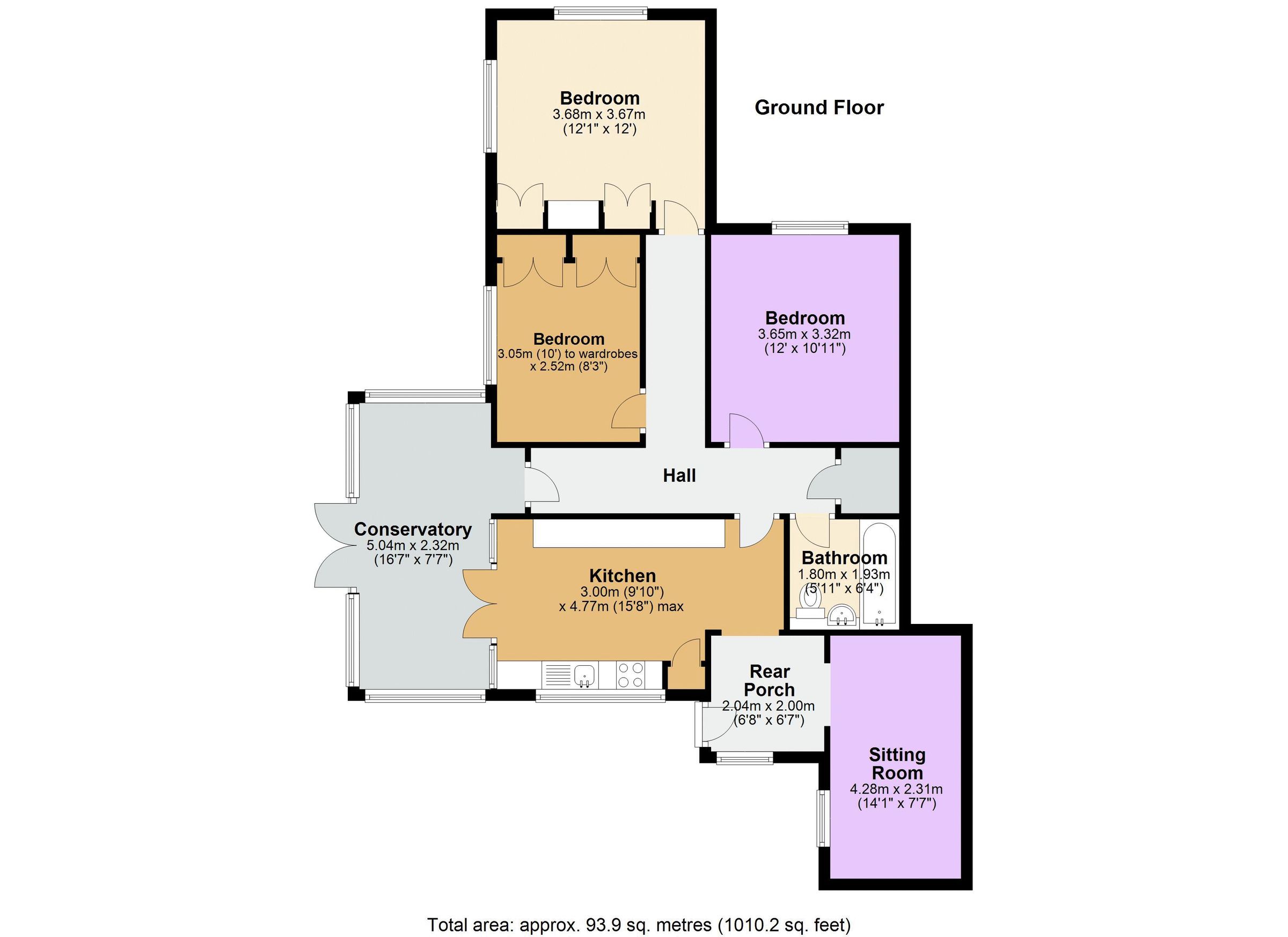 2 bed bungalow for sale in Roman Road, Bleadon, North Somerset BS24