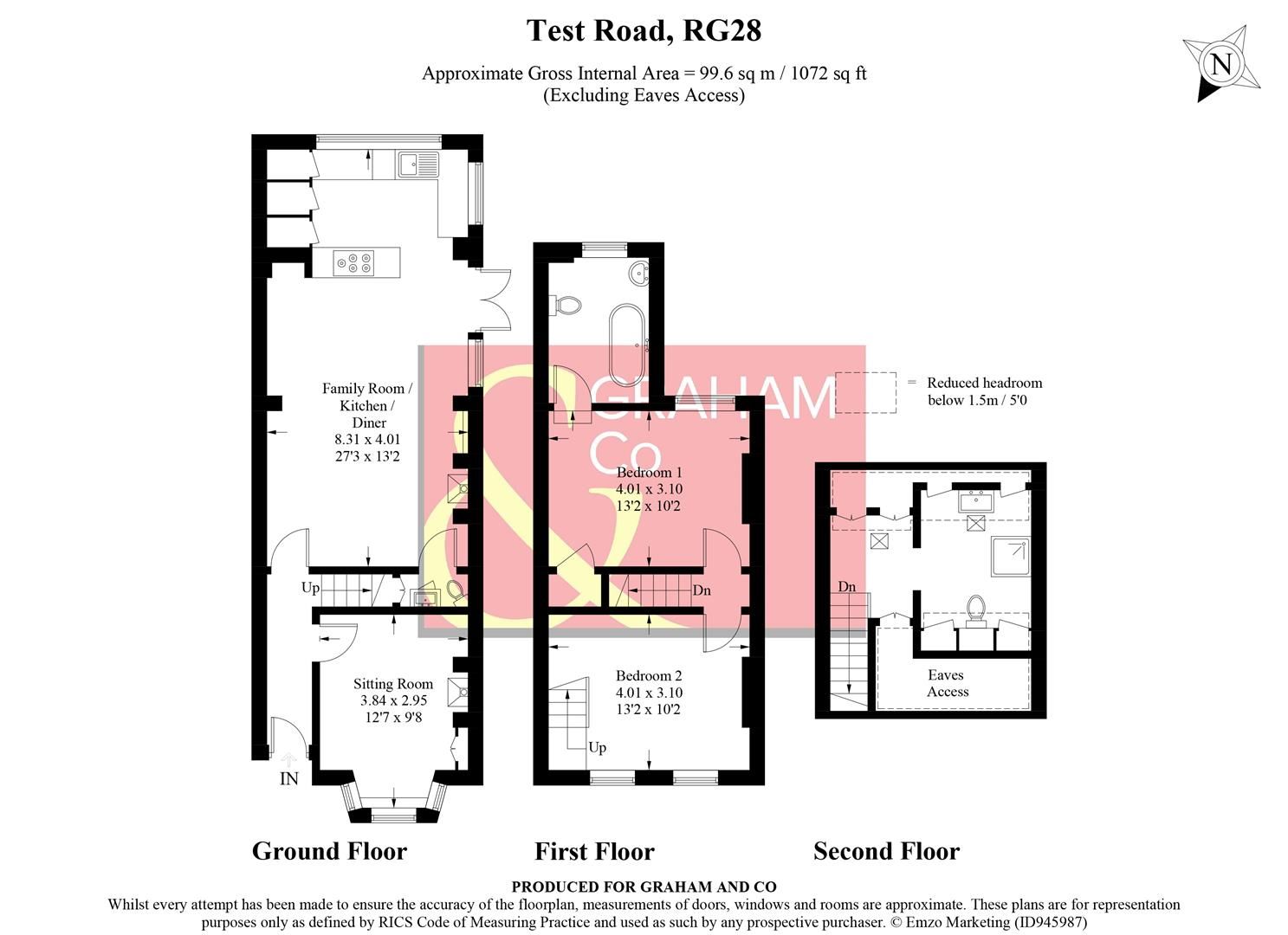 2 bed semidetached house for sale in Test Road, Whitchurch RG28 Zoopla