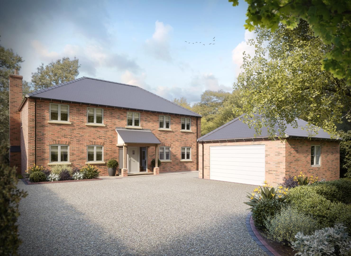 New home, 5 bed detached house for sale in School Lane, Springthorpe