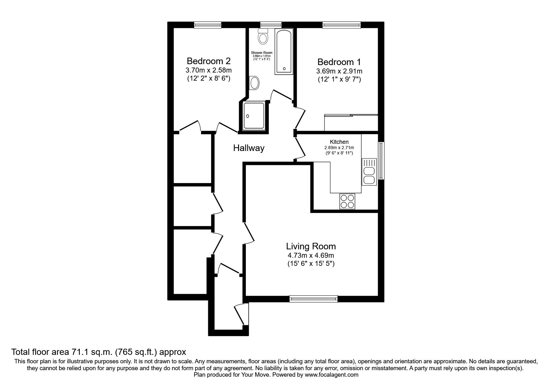 2 bed flat for sale in Russell Place, Elgin, Moray IV30 Zoopla