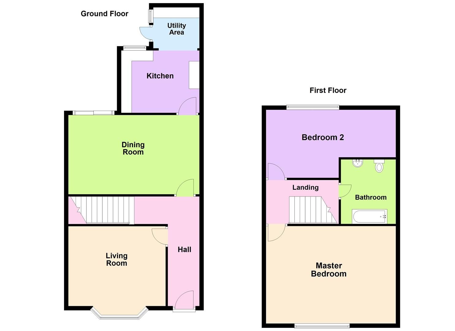 2 bed terraced house for sale in Earnsdale Road, Darwen BB3 Zoopla