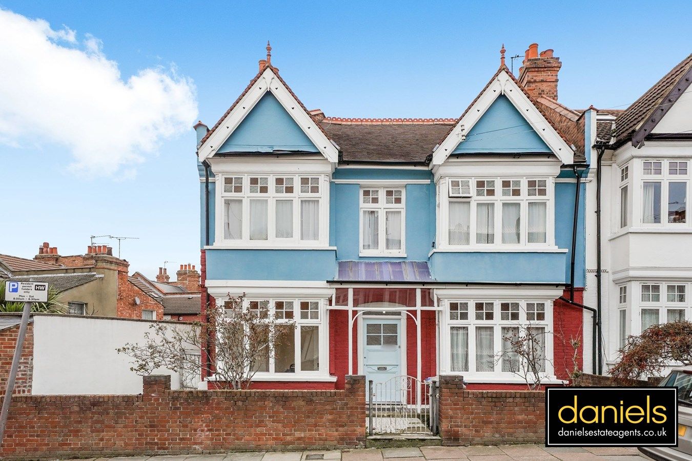 3 bed end terrace house for sale in Sellons Avenue, Harlesden, London