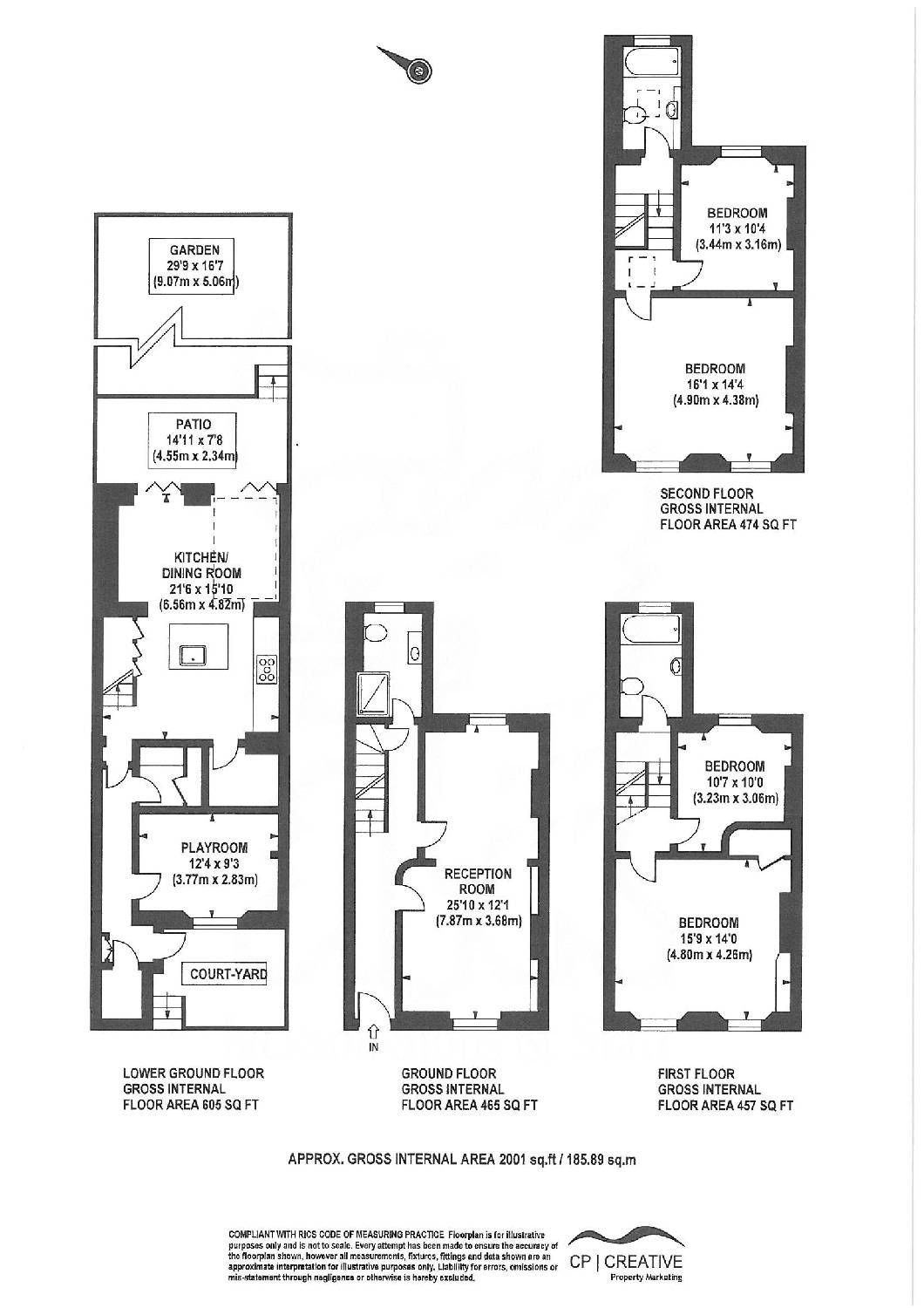 4 bed terraced house to rent in Portland Road, London W11 Zoopla