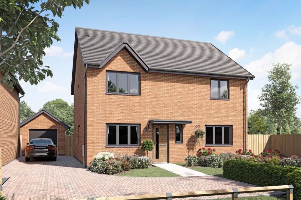 New home, 5 bed property for sale in "The Buckingham" at Elmswell Gate