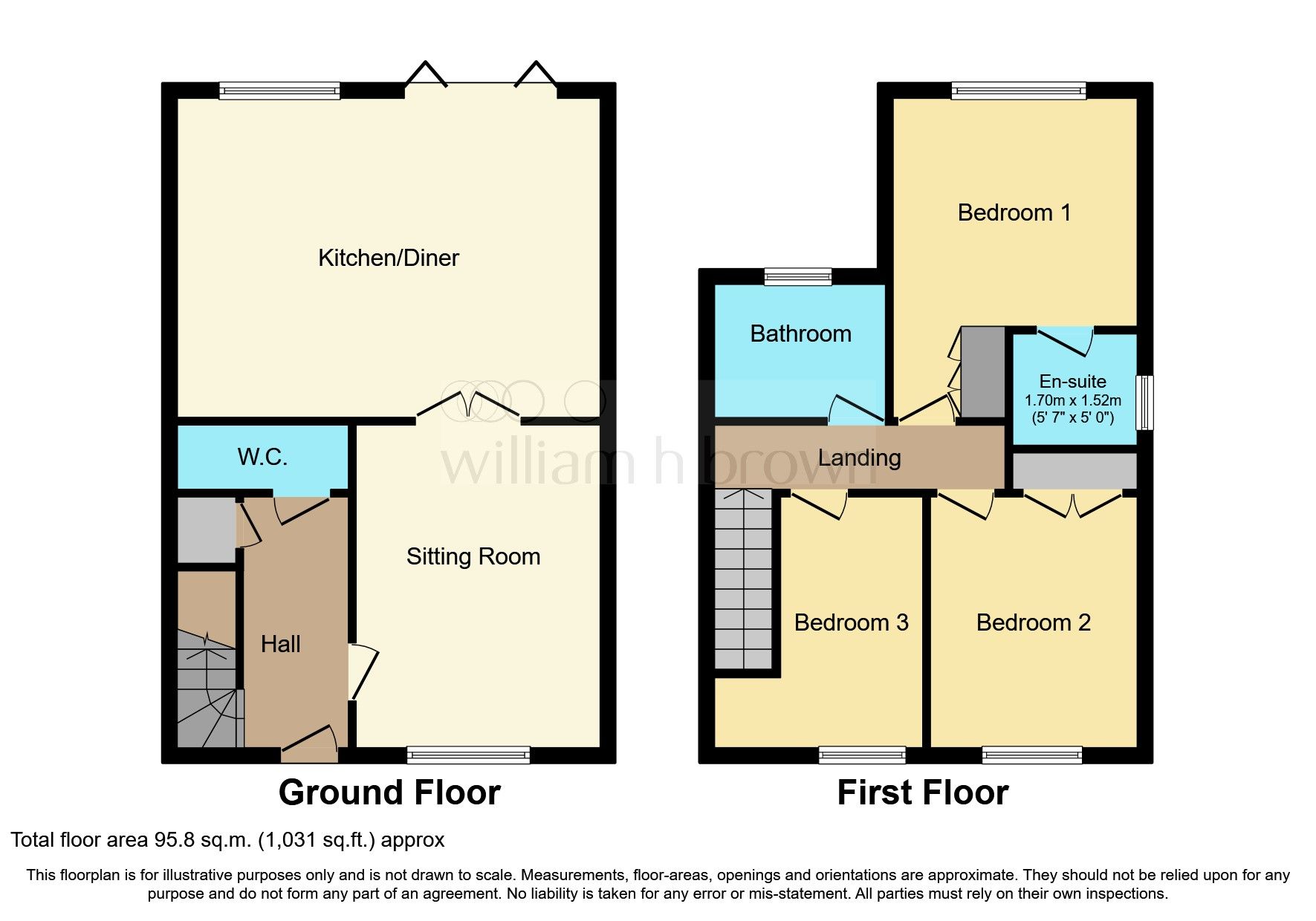 3 bed end terrace house for sale in Station Road, Watton At Stone