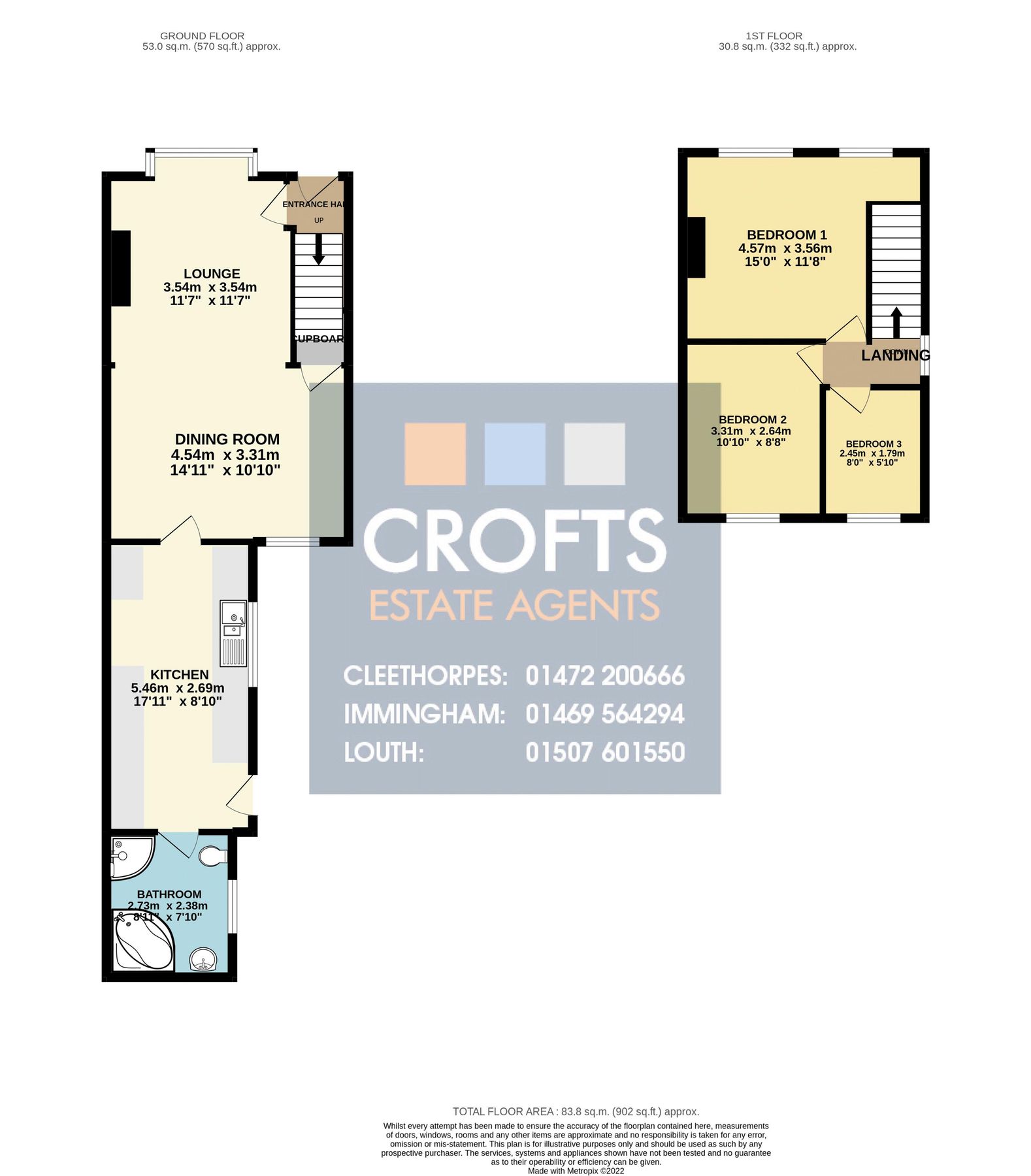 3 bed semidetached house for sale in Louth Road, Scartho, Grimsby DN33