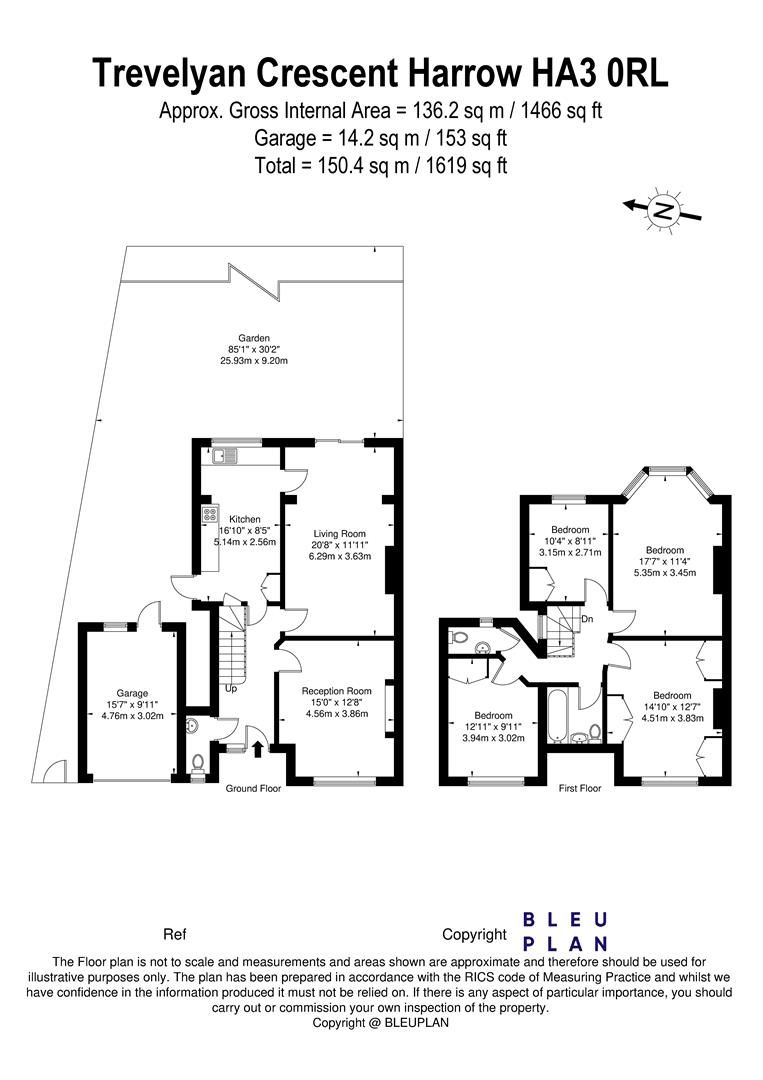 4 bed semidetached house for sale in Trevelyan Crescent, Kenton