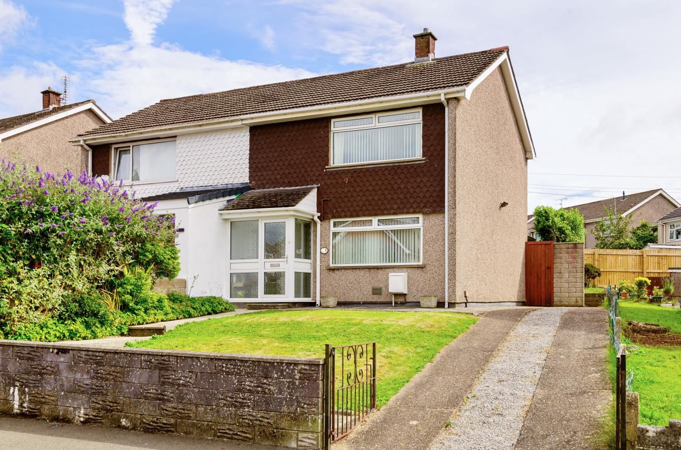 2 bed semidetached house for sale in Aneurin Way, Sketty Park, Swansea