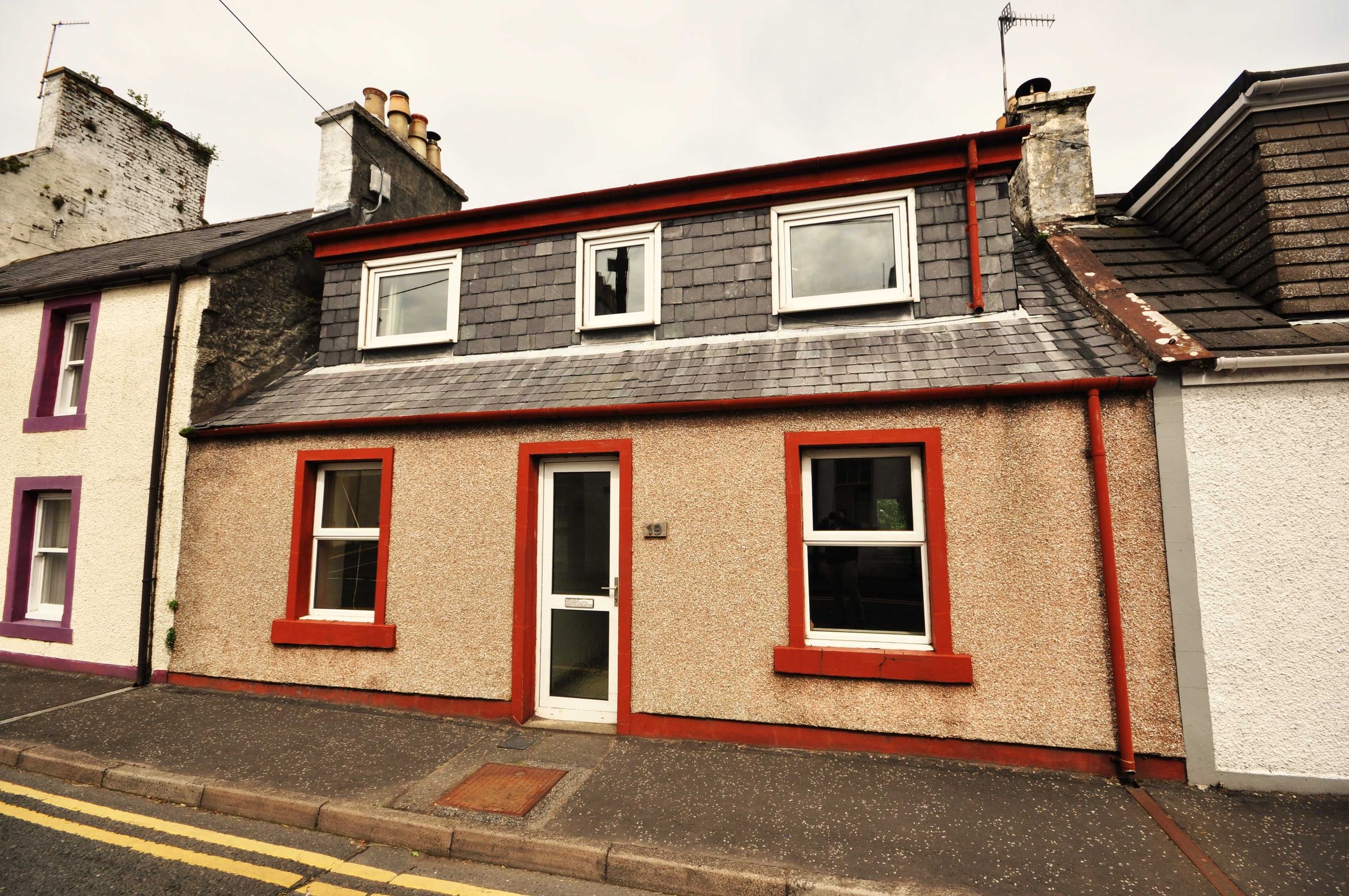 3 bed terraced house for sale in 19 Main Street, Kirkcolm DG9 Zoopla