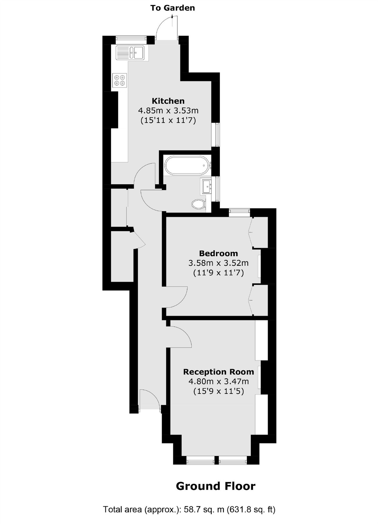 1 bed flat for sale in Cambray Road, London SW12 Zoopla