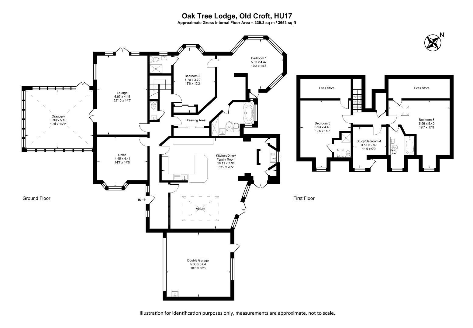 5 bed detached house for sale in Molescroft Road, Beverley, East