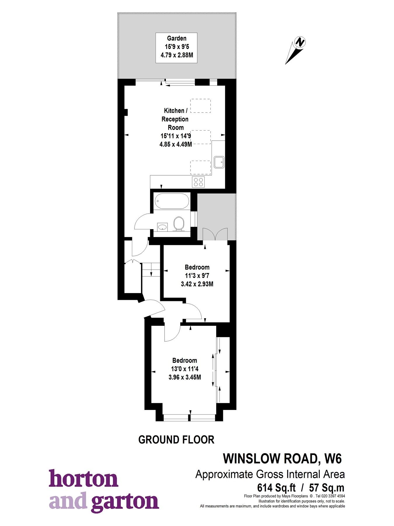 2 bed flat to rent in Winslow Road, Hammersmith Riverside, London W6 Zoopla