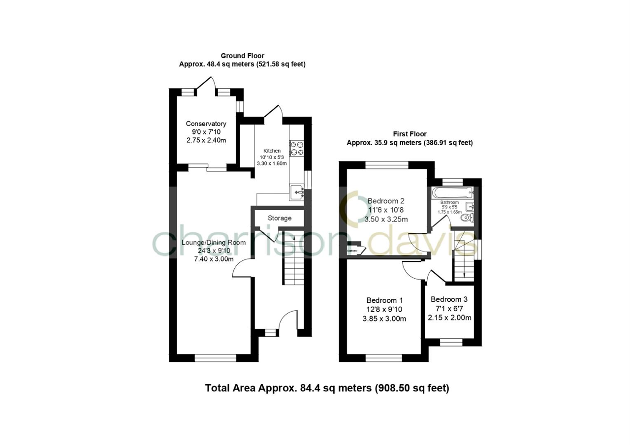 3 bed semidetached house for sale in Lansbury Drive, Hayes, Middlesex