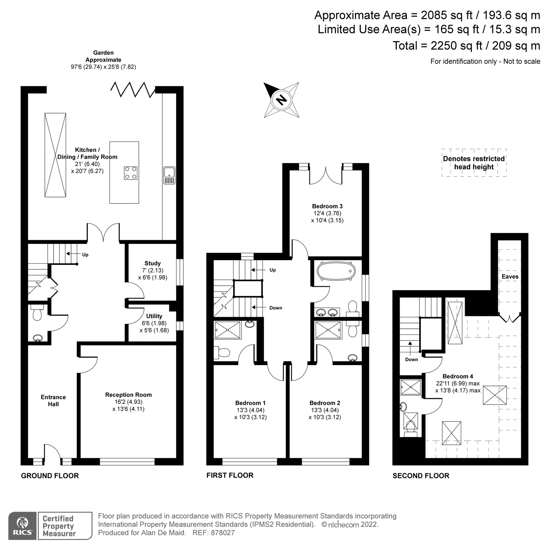 New home, 4 bed semidetached house for sale in Beckenham Road, West