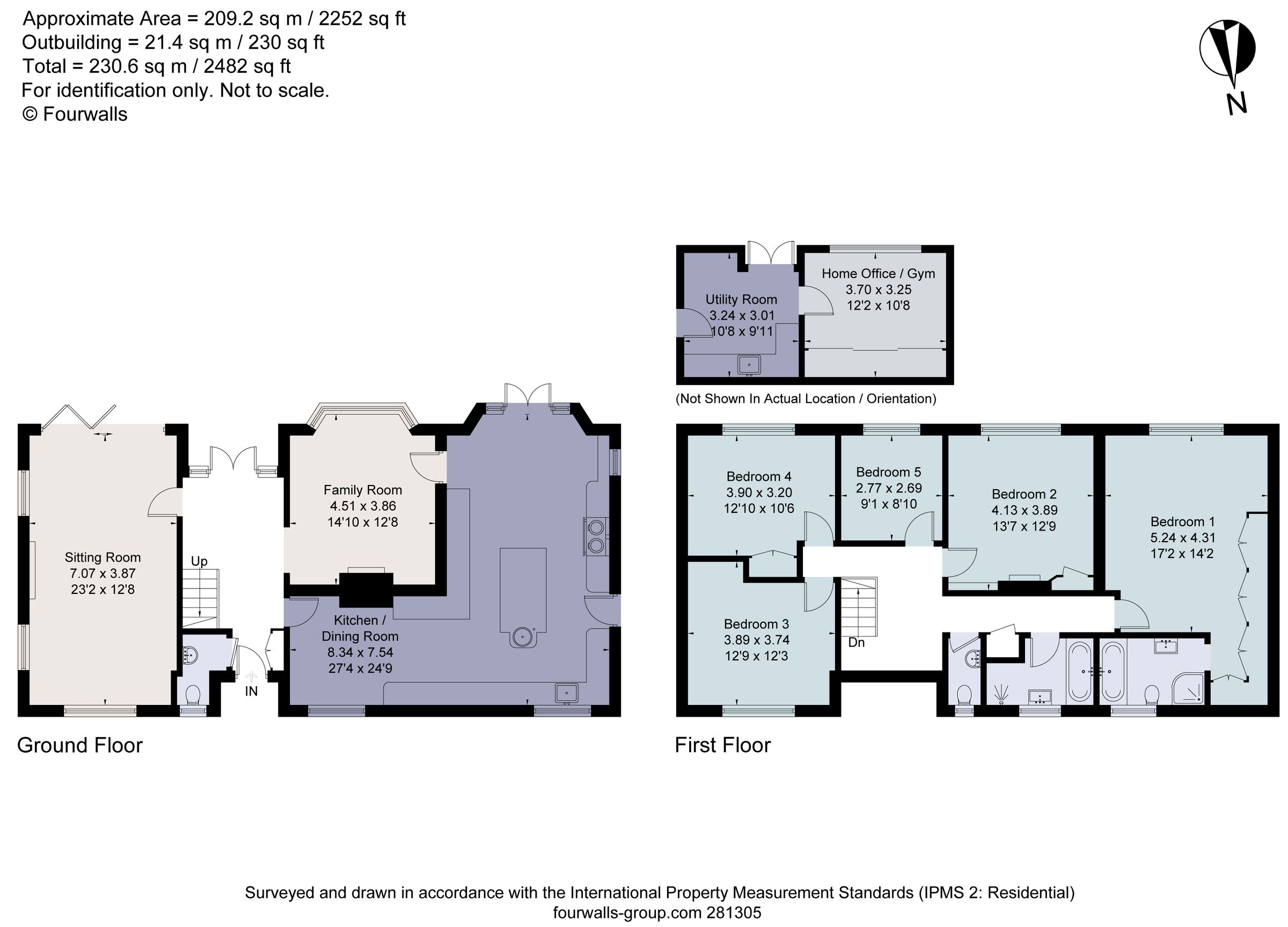5 bed detached house for sale in Shepherds Hill, Merstham, Redhill RH1