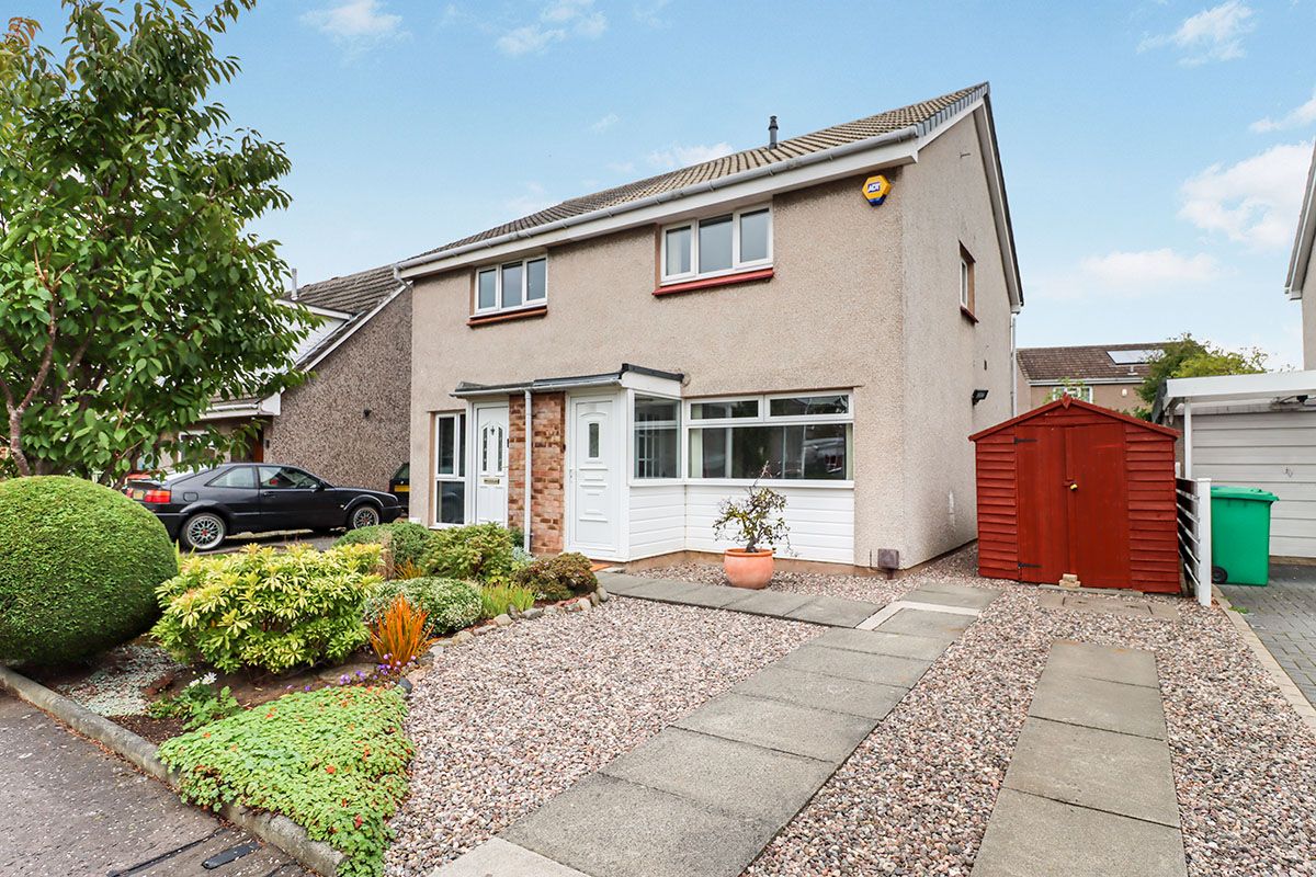 2 bed semidetached house for sale in Steeple Crescent, Dalgety Bay