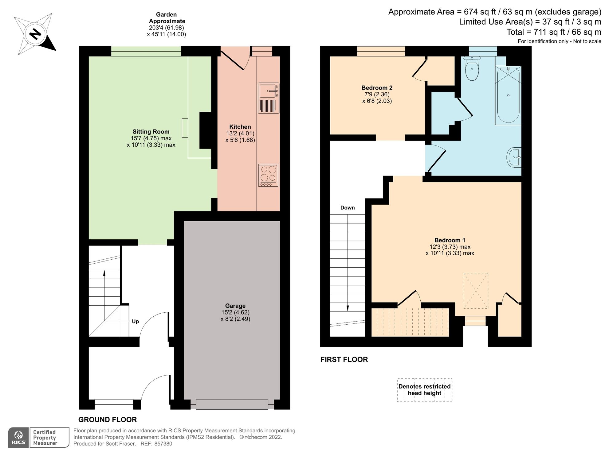 2 bed terraced house for sale in Old London Road, Wheatley, Oxford OX33