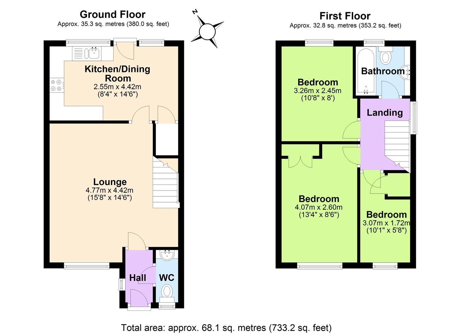 3 bed semidetached house for sale in Silkstone Close, Church Gresley