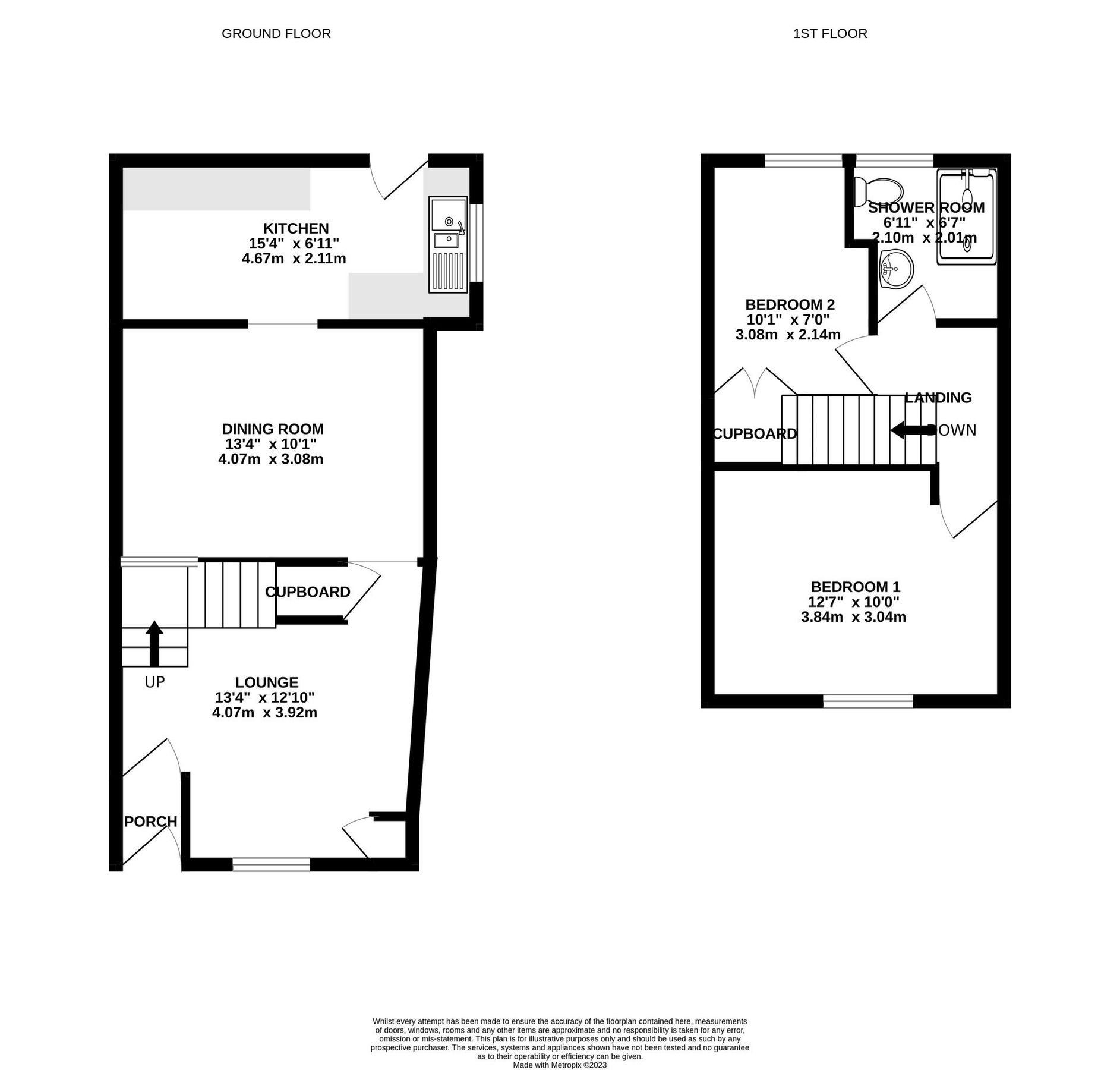 2 bed terraced house for sale in Ladysmith Terrace, NP22
