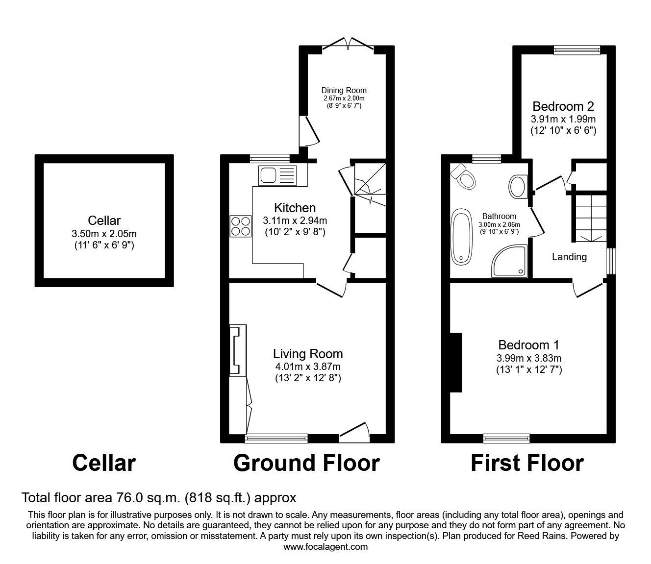 2 bed end terrace house for sale in Astbury Street, Congleton, Cheshire