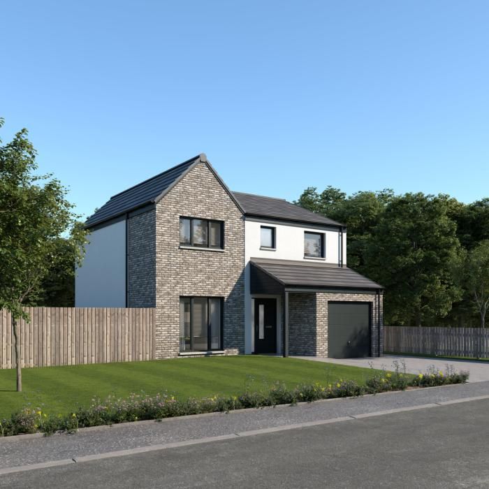 New home, 4 bed detached house for sale in Queens Gardens, Glenboig ML5