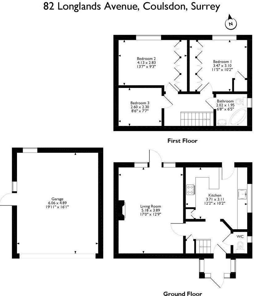 3 bed semidetached house for sale in Longlands Avenue, Coulsdon CR5