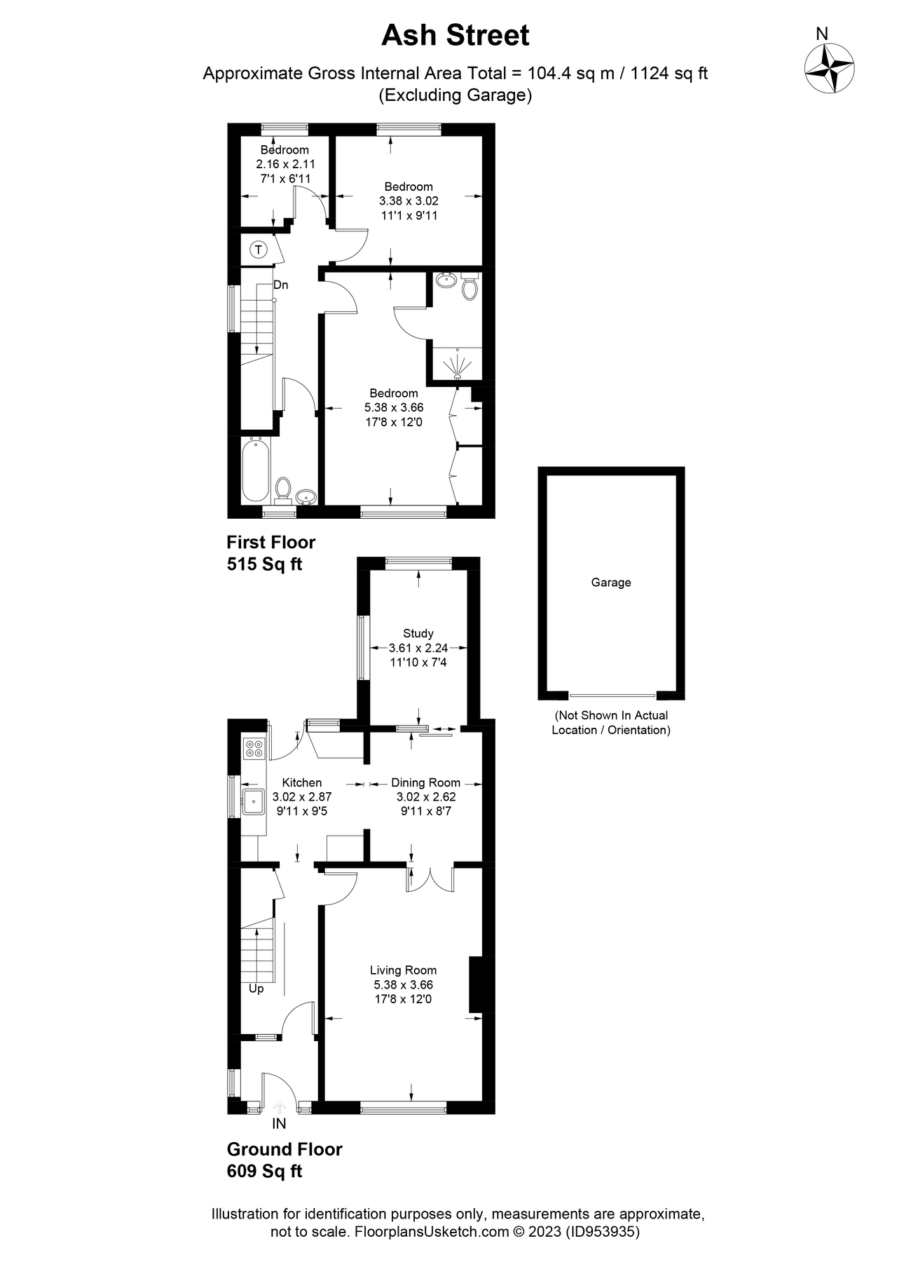 3 bed semidetached house for sale in Ash Street, Ash, Guildford