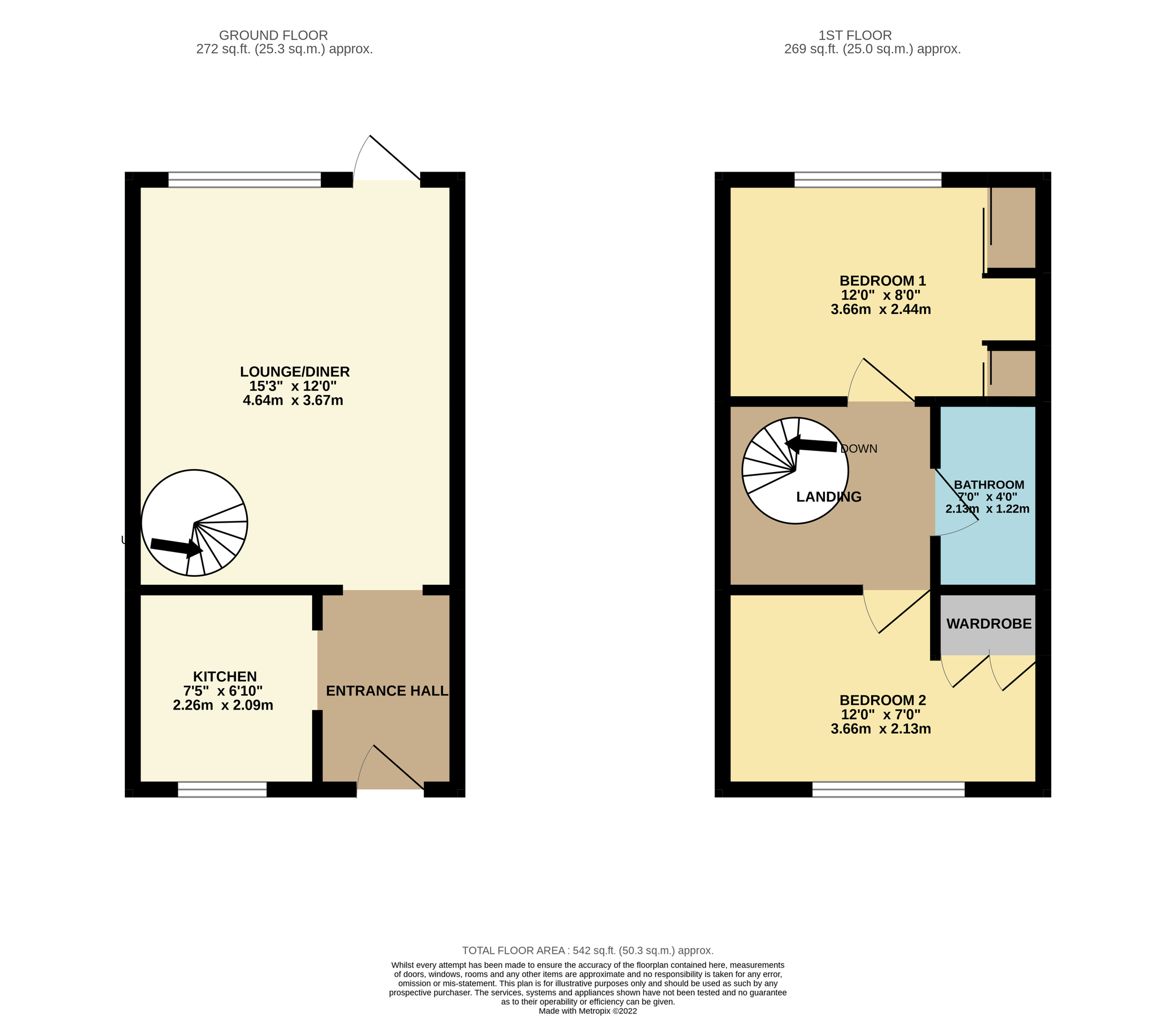 2 bed terraced house for sale in Brussels Way, Luton, Bedfordshire LU3