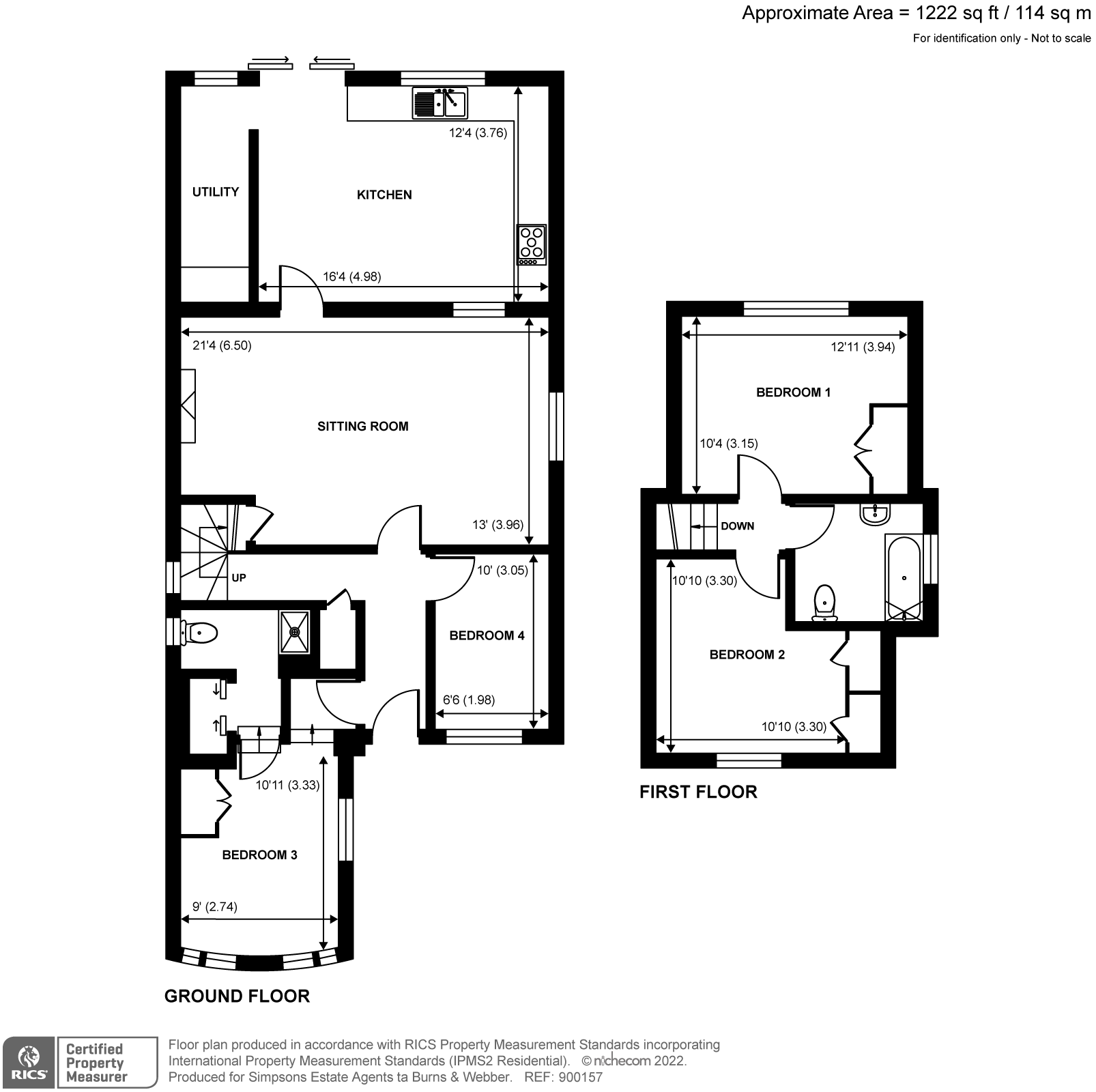 3 bed detached house for sale in Burnt Hill Road, Lower Bourne, Farnham