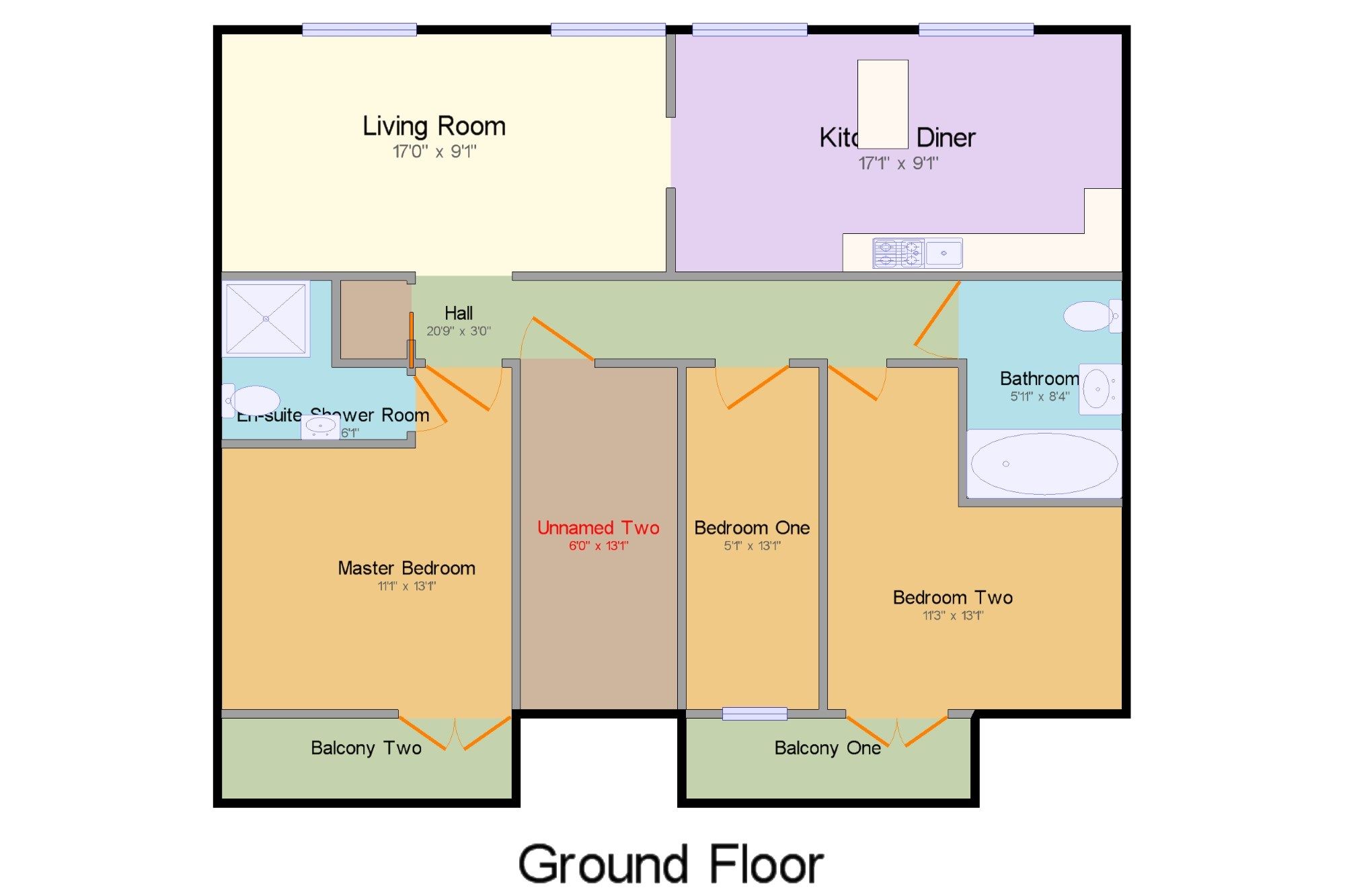 3 bed flat for sale in Wyre Court, 7173 West End Road, Morecambe