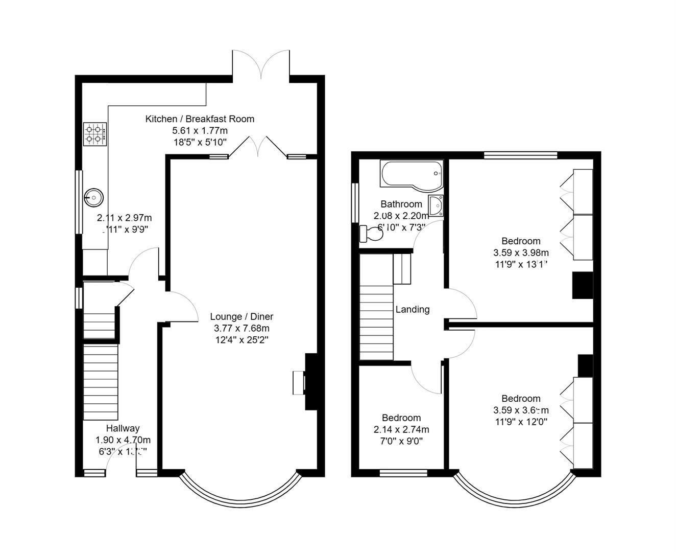 3 bed semidetached house for sale in LonYCelyn, Cardiff CF14 Zoopla
