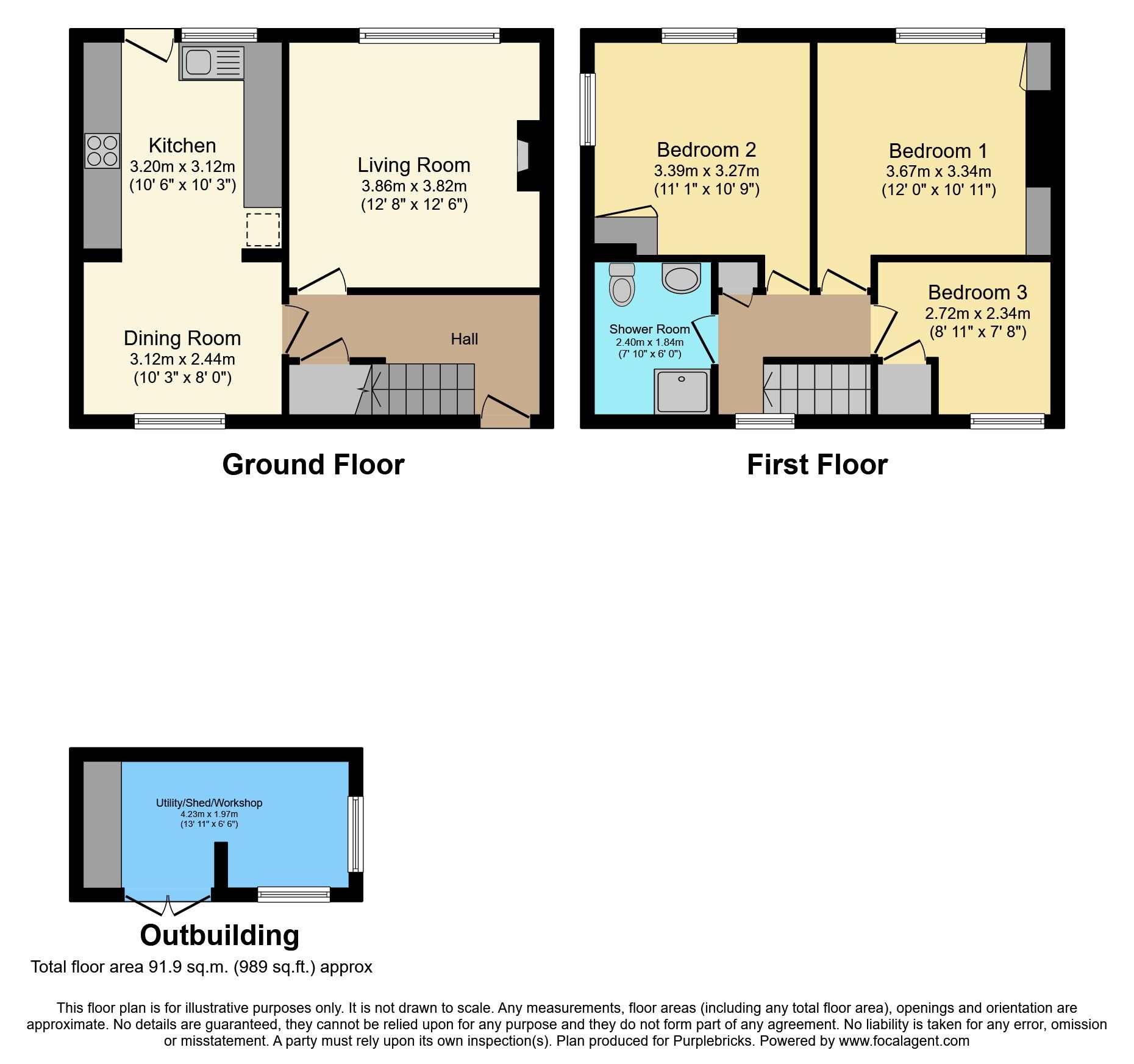 3 bed semidetached house for sale in Clayton Road, Chessington KT9