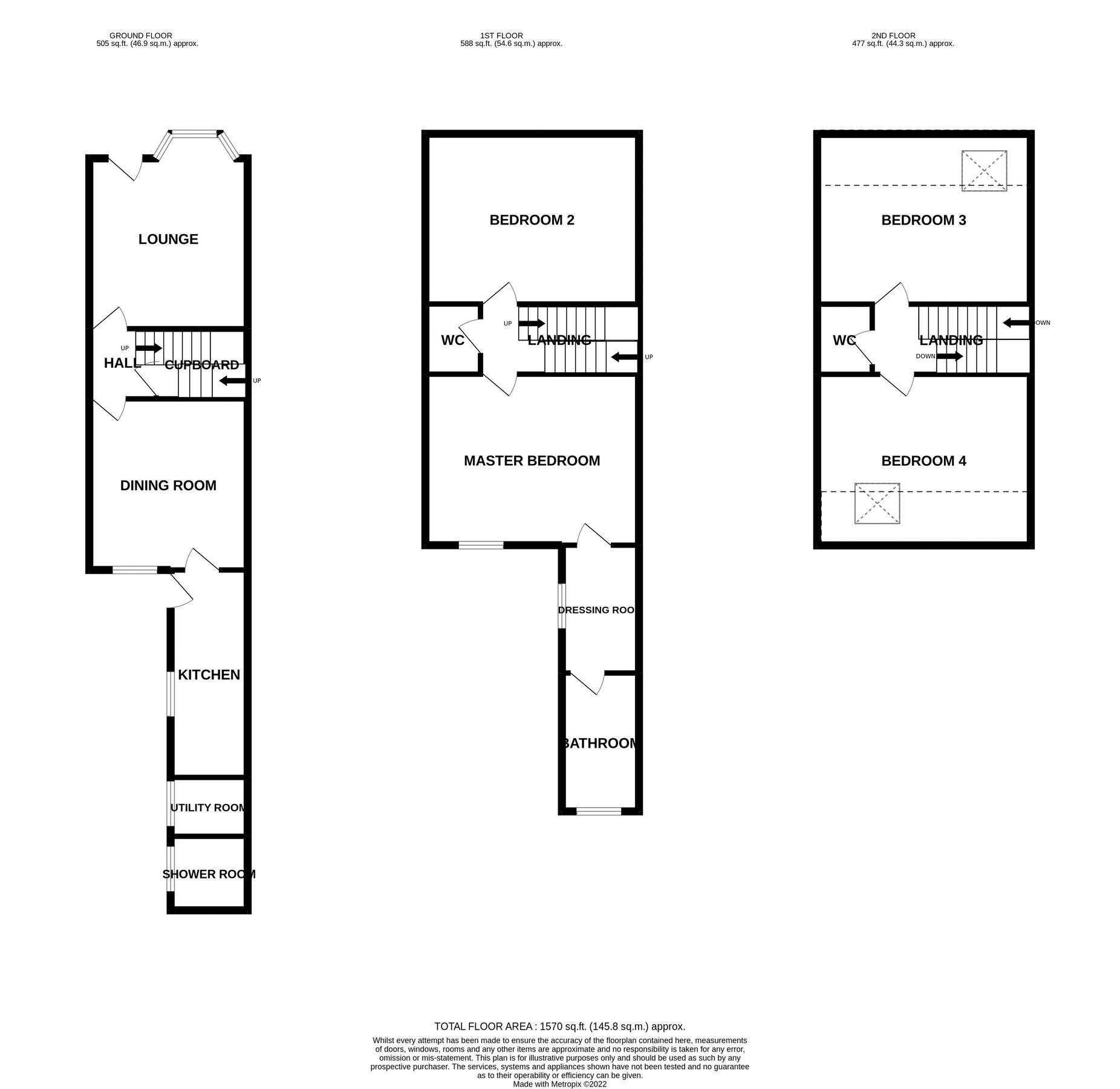 4 bed terraced house to rent in Regent Street, Church Gresley