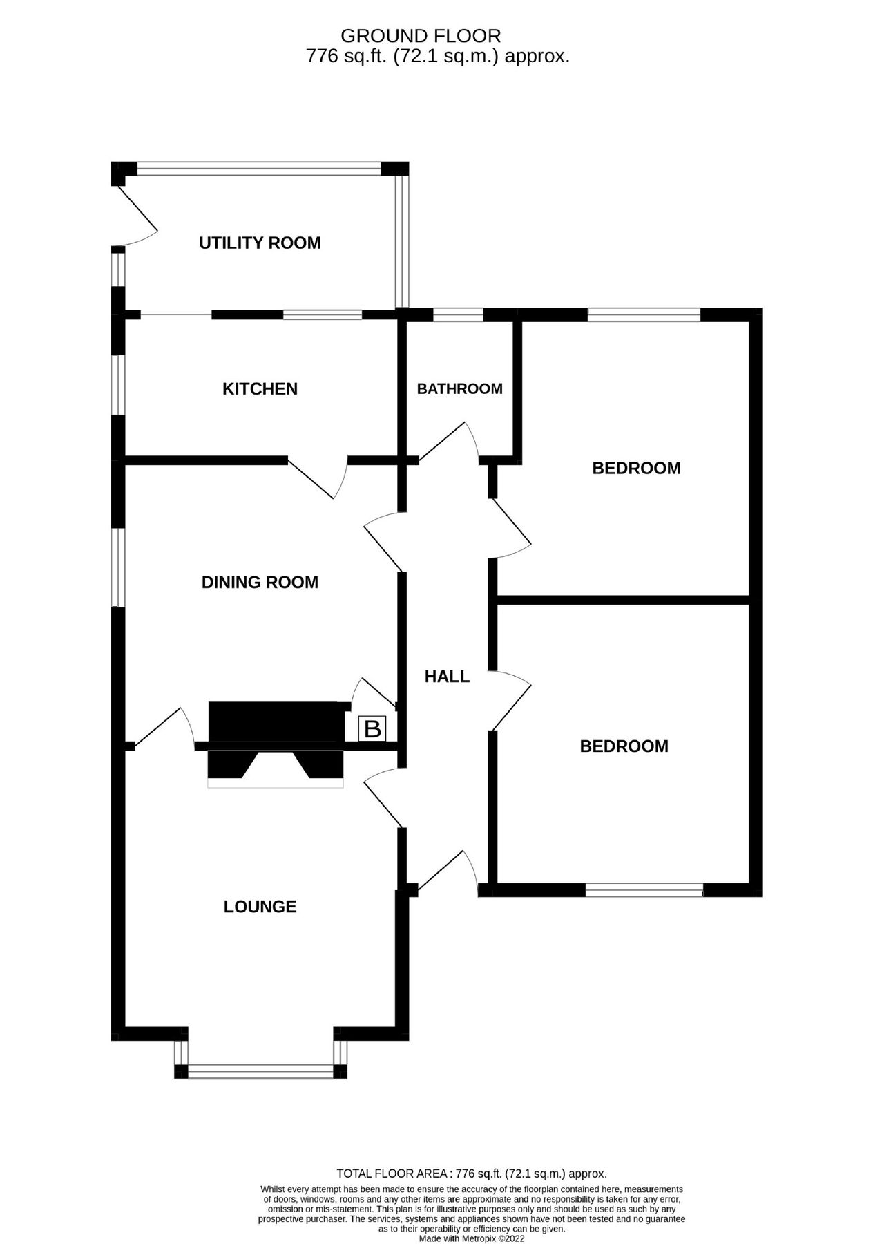 2 bed detached bungalow for sale in Windsor Park, Carmel, Flintshire