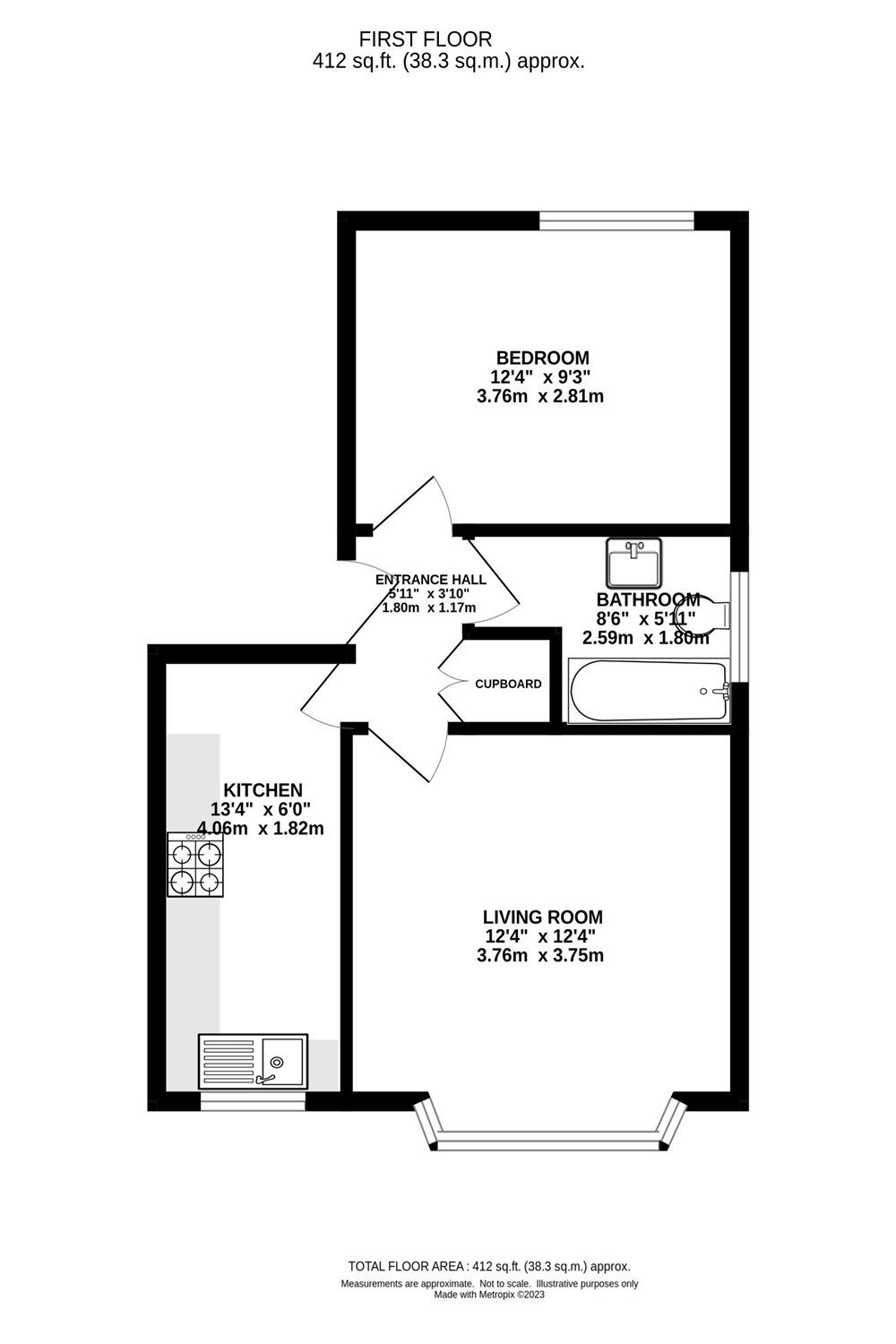 1 bed flat for sale in Clyde Road, West Didsbury, Didsbury, Manchester