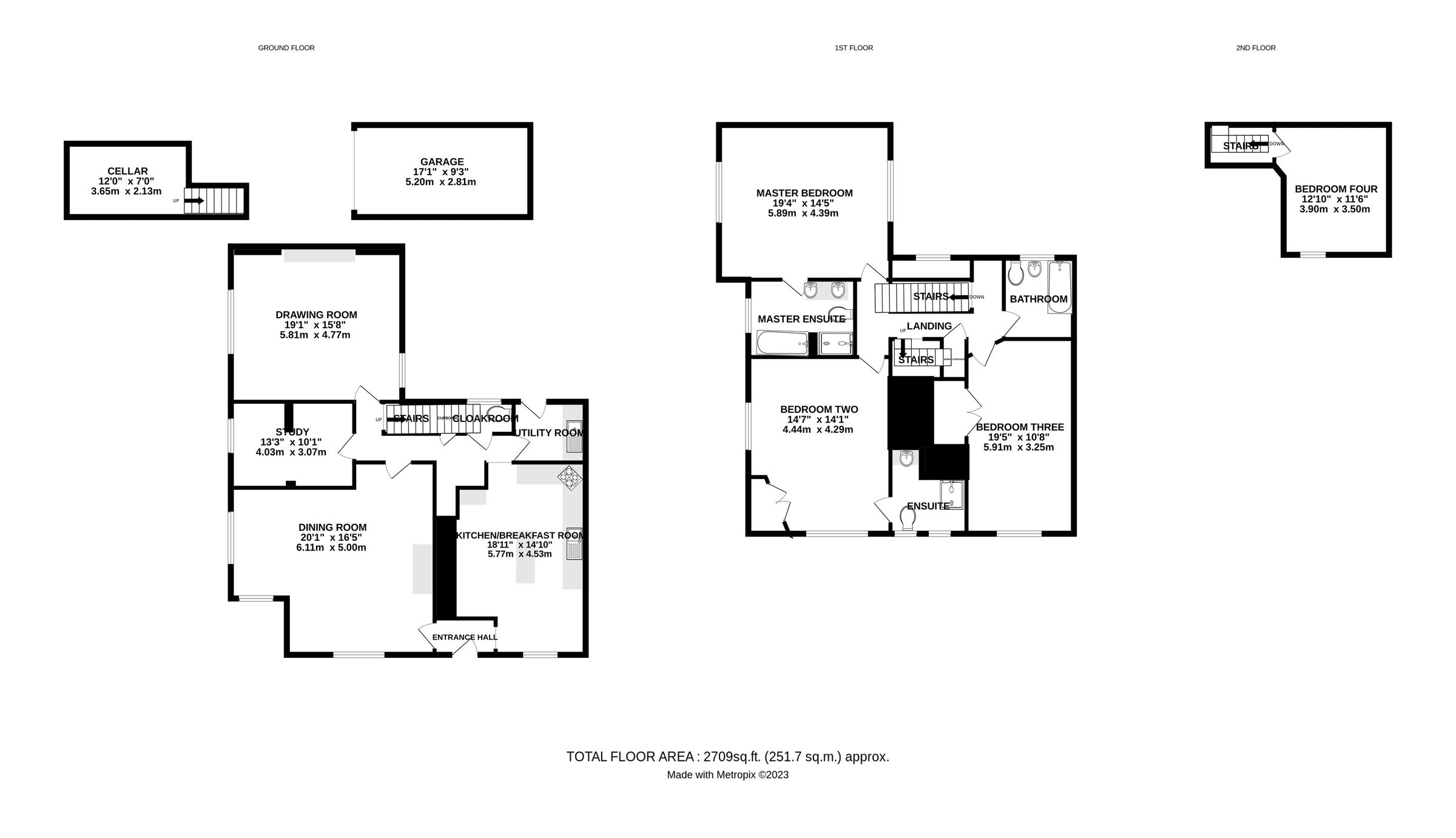 4 bed semidetached house for sale in Pennine Way, Farnborough