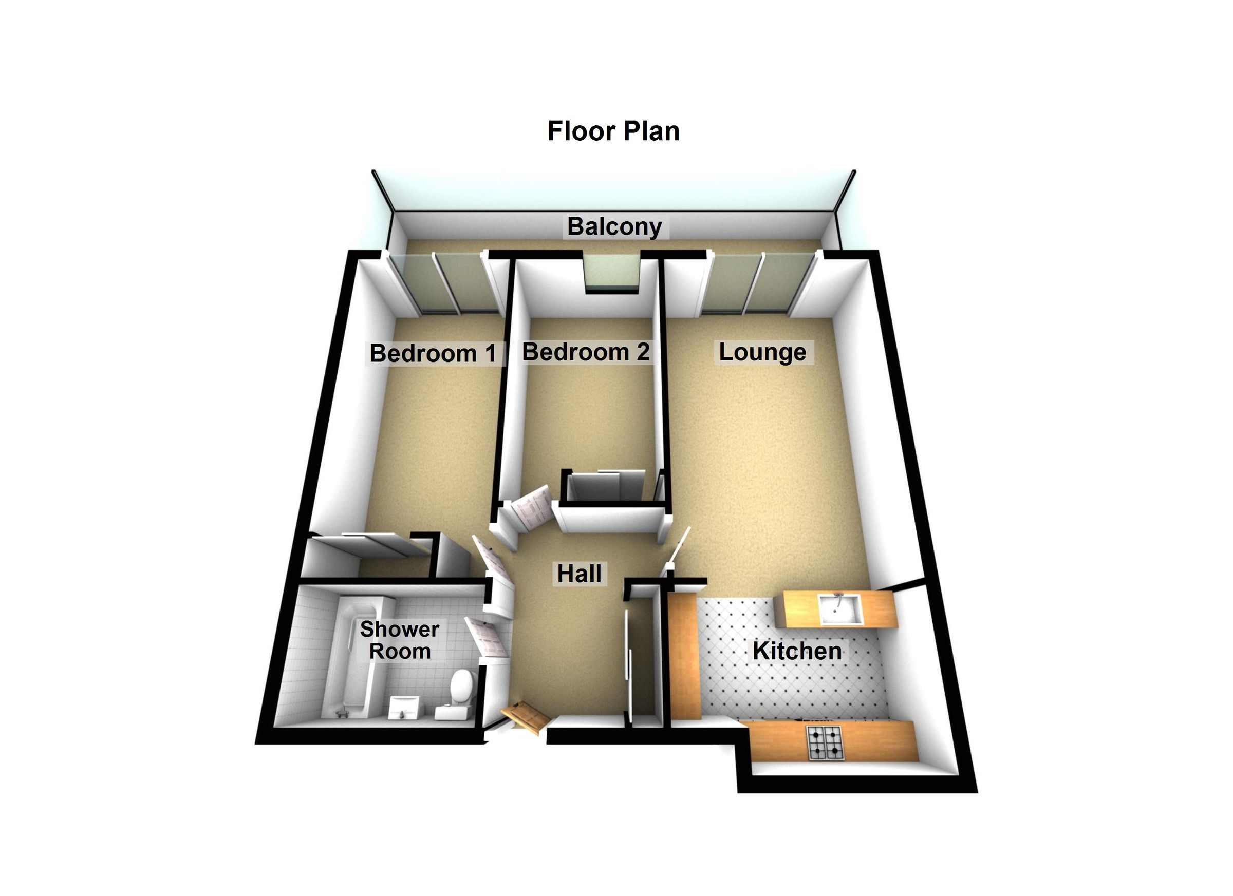 2 bed flat for sale in Jeanfield Road, Perth PH1 Zoopla