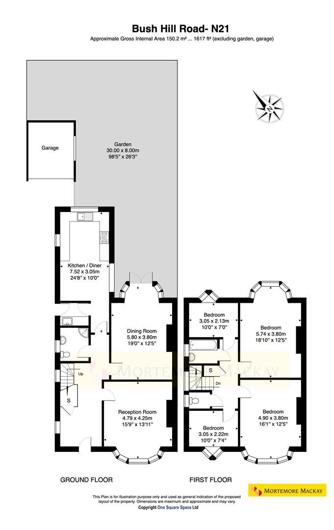 4 bed semidetached house for sale in Bush Hill Road, London N21 Zoopla