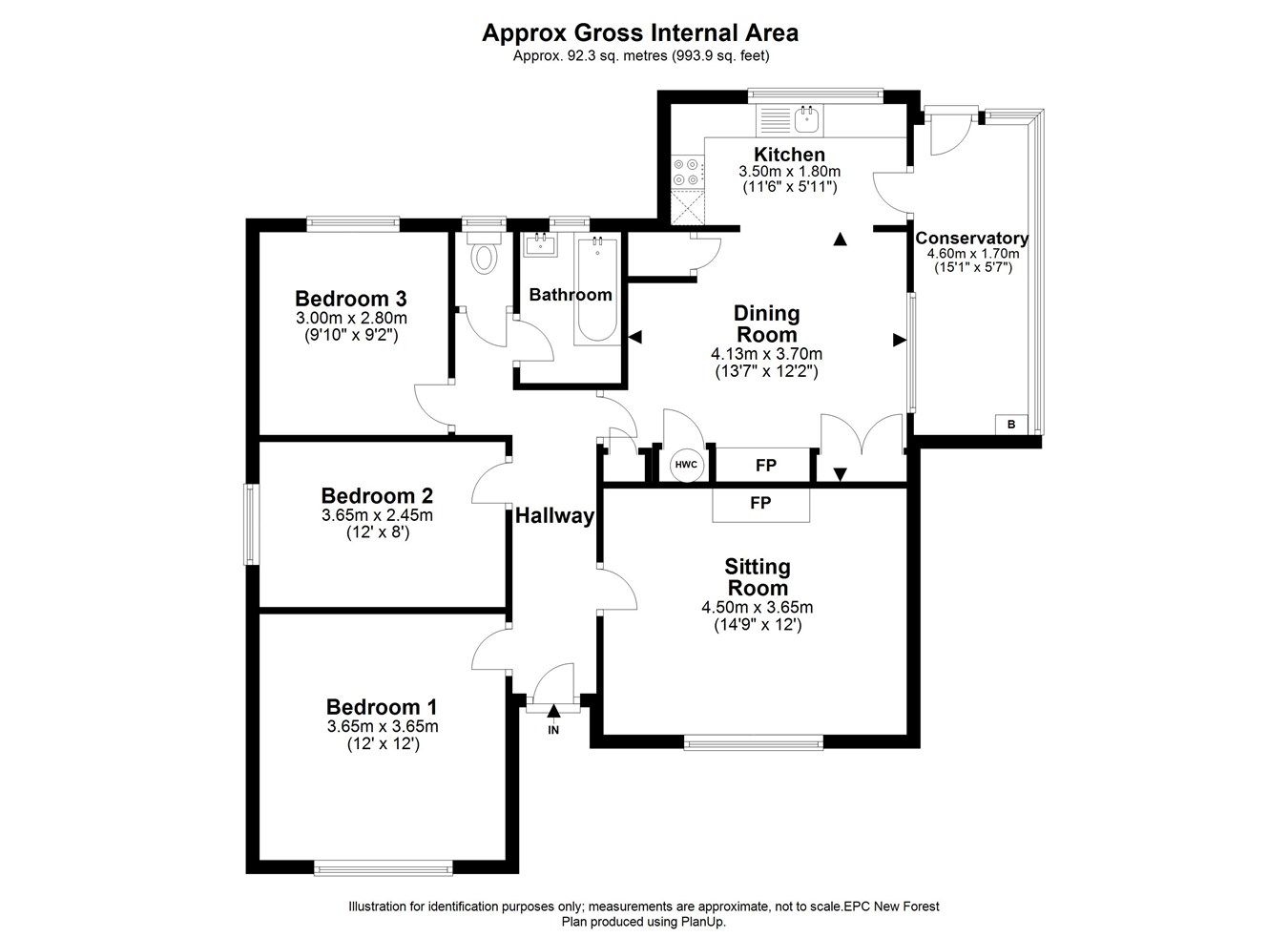 3 bed detached house for sale in Winsor Road, Winsor, Southampton SO40