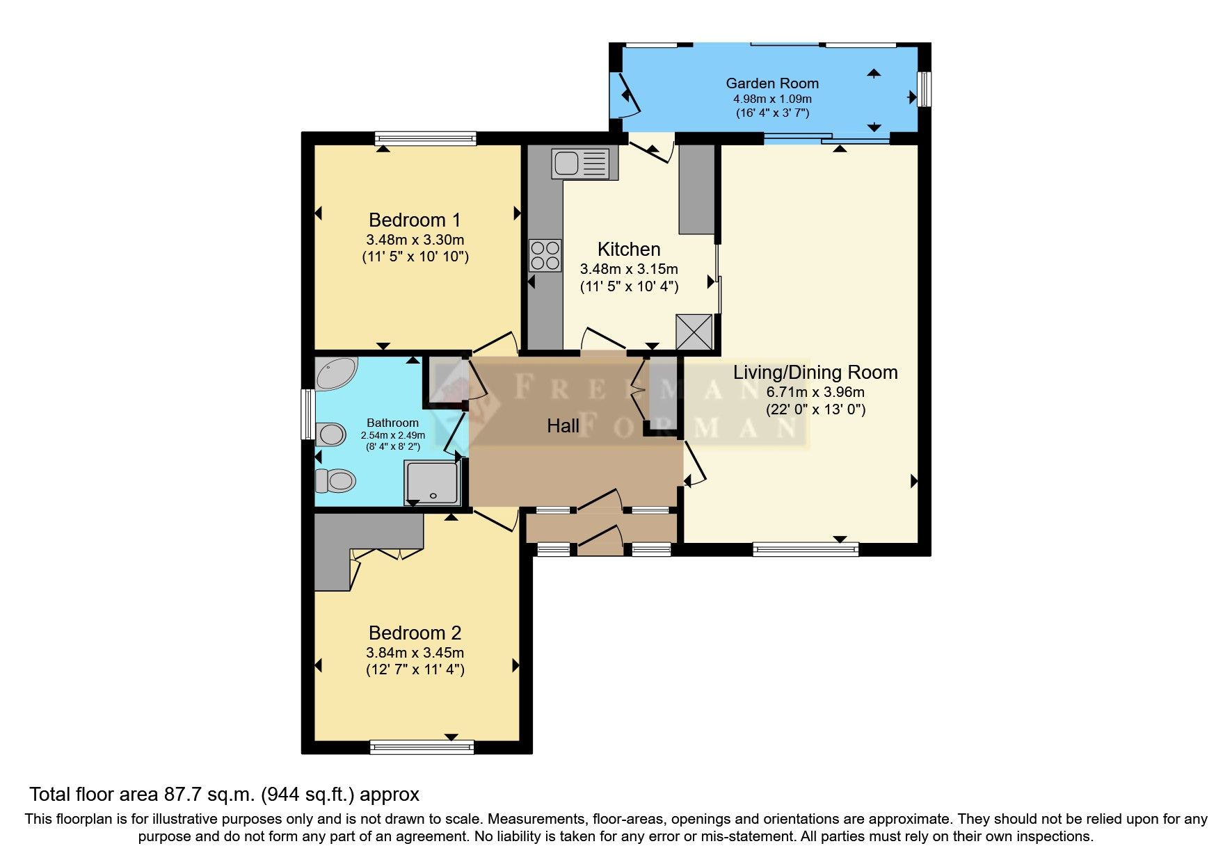 2 bed bungalow for sale in Vines Cross, Heathfield, East Sussex TN21