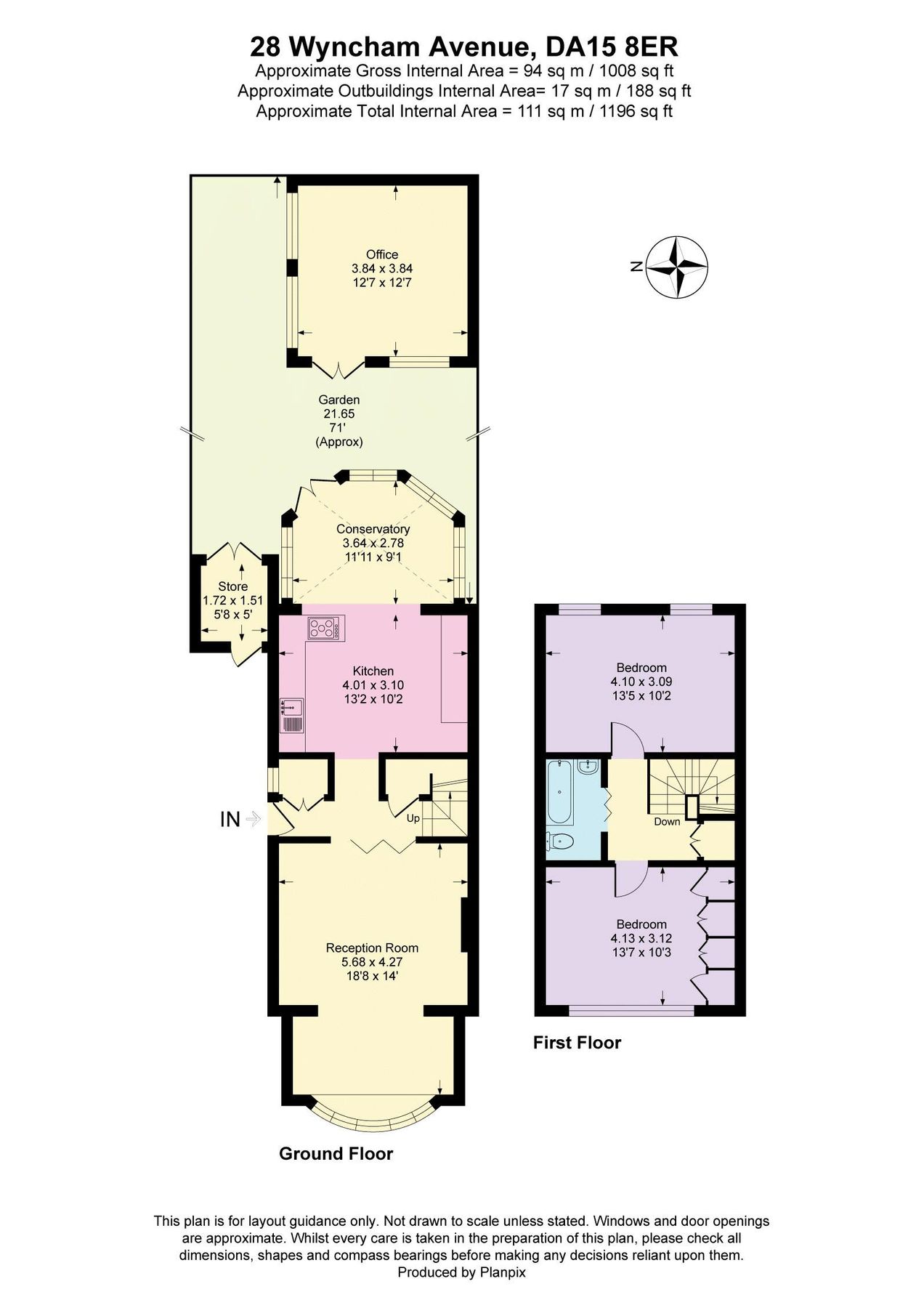 2 bed semidetached house for sale in Wyncham Avenue, Sidcup DA15 Zoopla