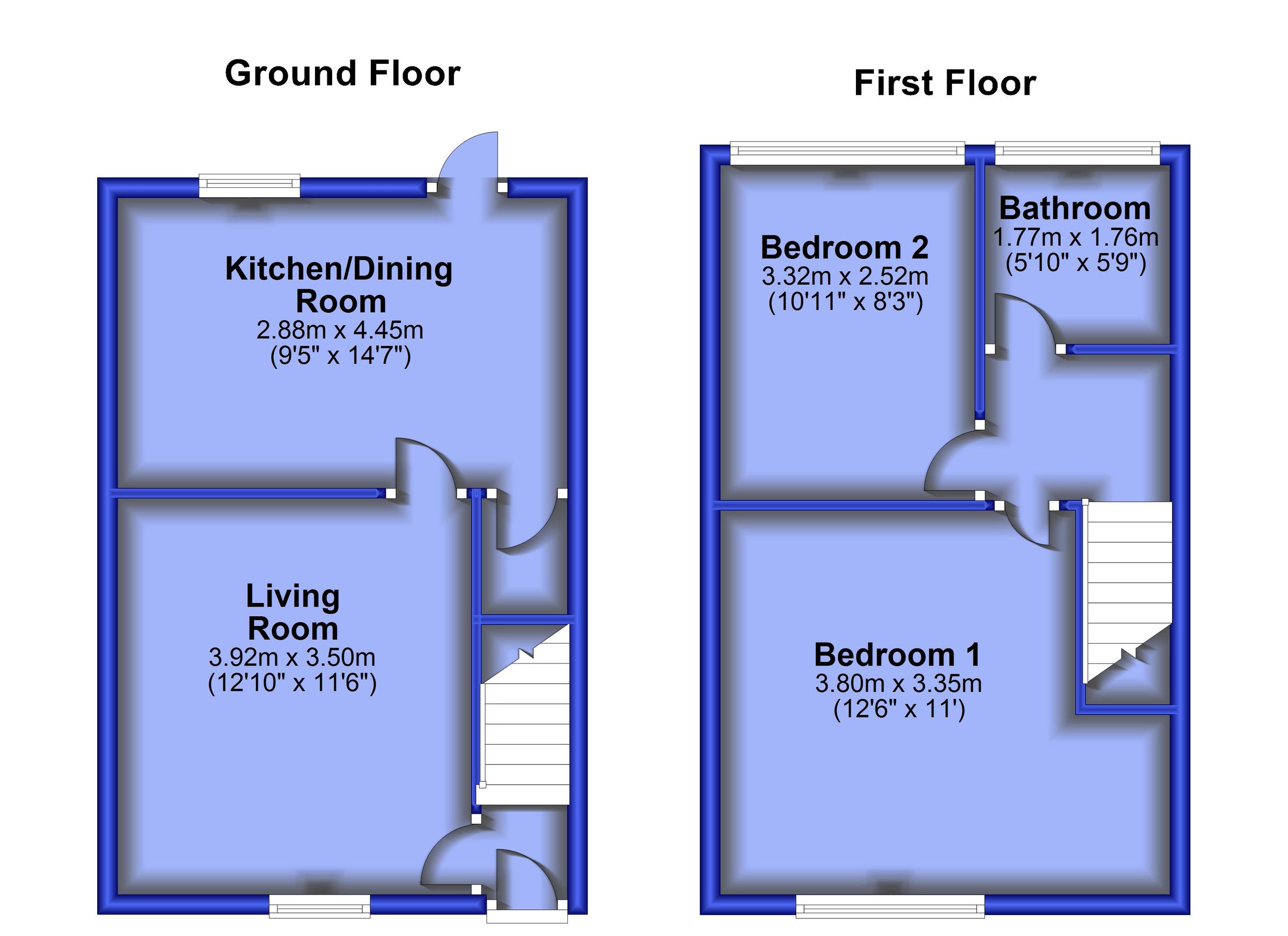 2 bed town house for sale in Chestnut Street, Chadderton, Oldham