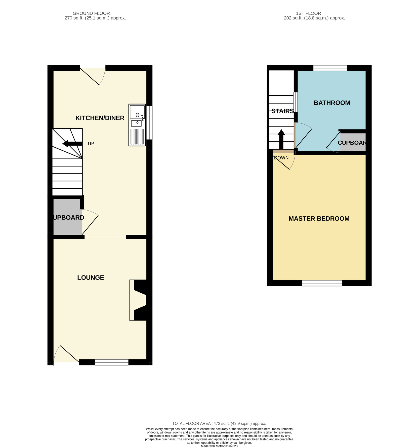 1 bed terraced house for sale in Nottingham Road, Borrowash, Derby DE72 Zoopla