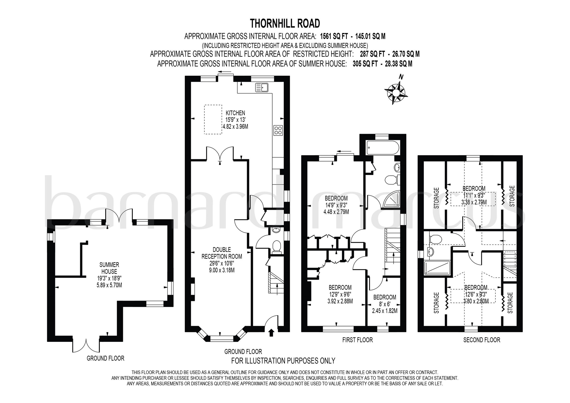 5 bed detached house for sale in Thornhill Road, Tolworth, Surbiton KT6