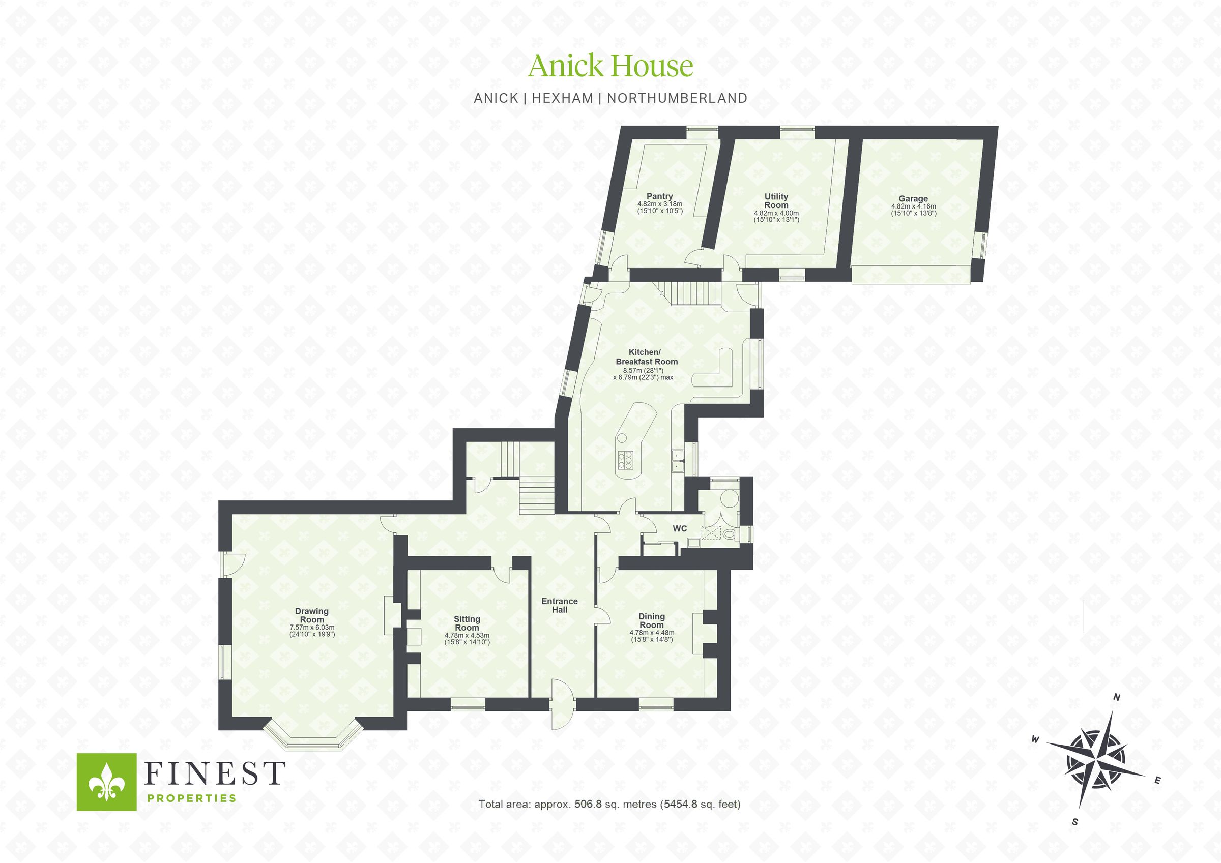 7 bed country house for sale in Anick House, Anick, Hexham, Northumberland NE46 Zoopla