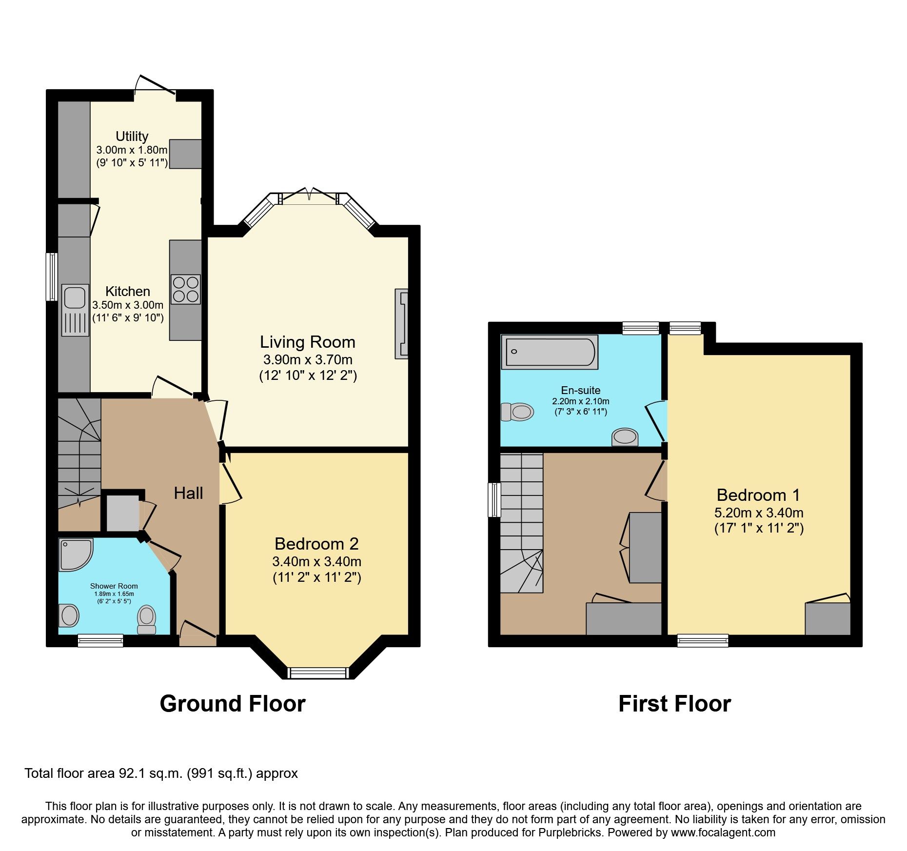 2 bed semidetached bungalow for sale in Redlands Lane, Fareham PO14