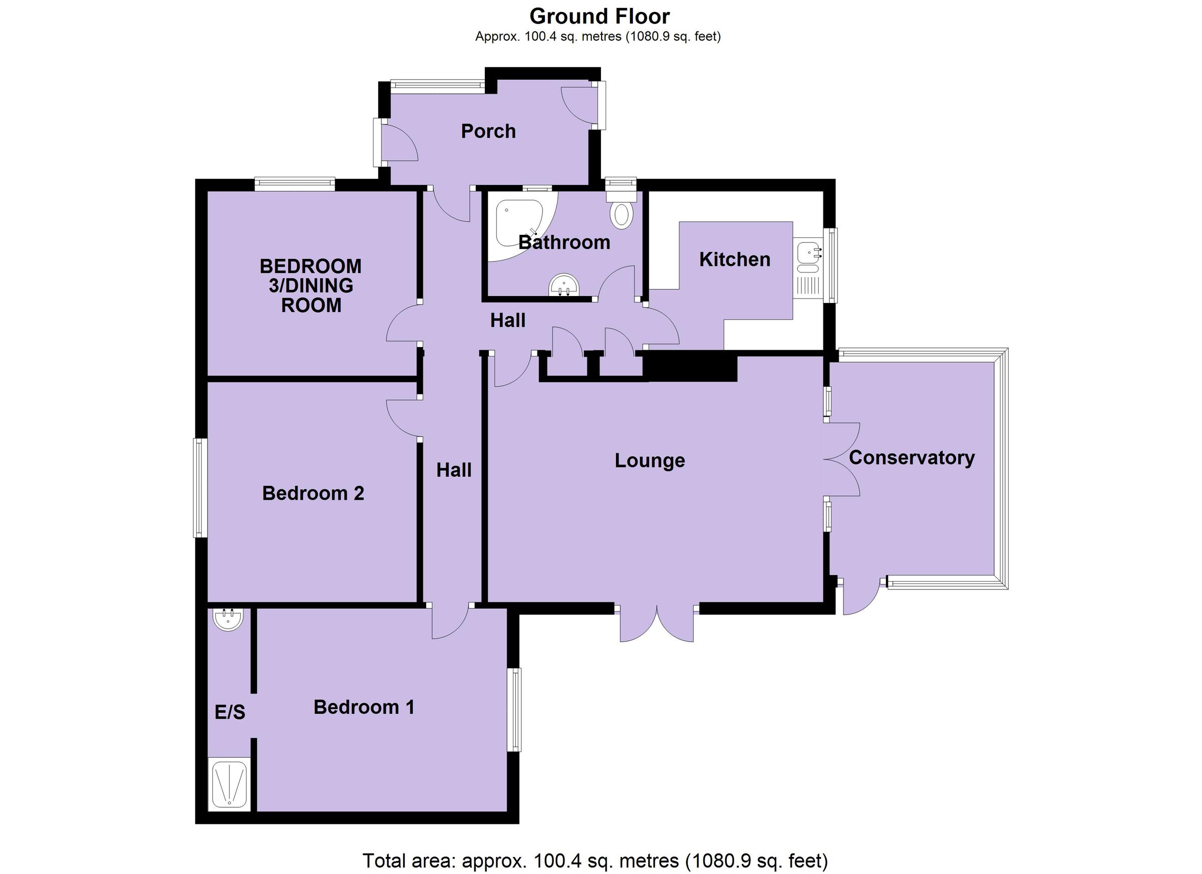 3 bed detached bungalow for sale in Hemerdon Heights, Plympton