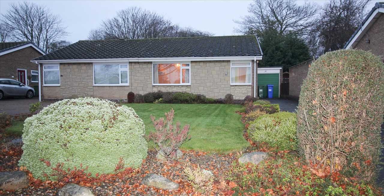 2 bed bungalow for sale in Gresham Close, Southfield Green, Cramlington