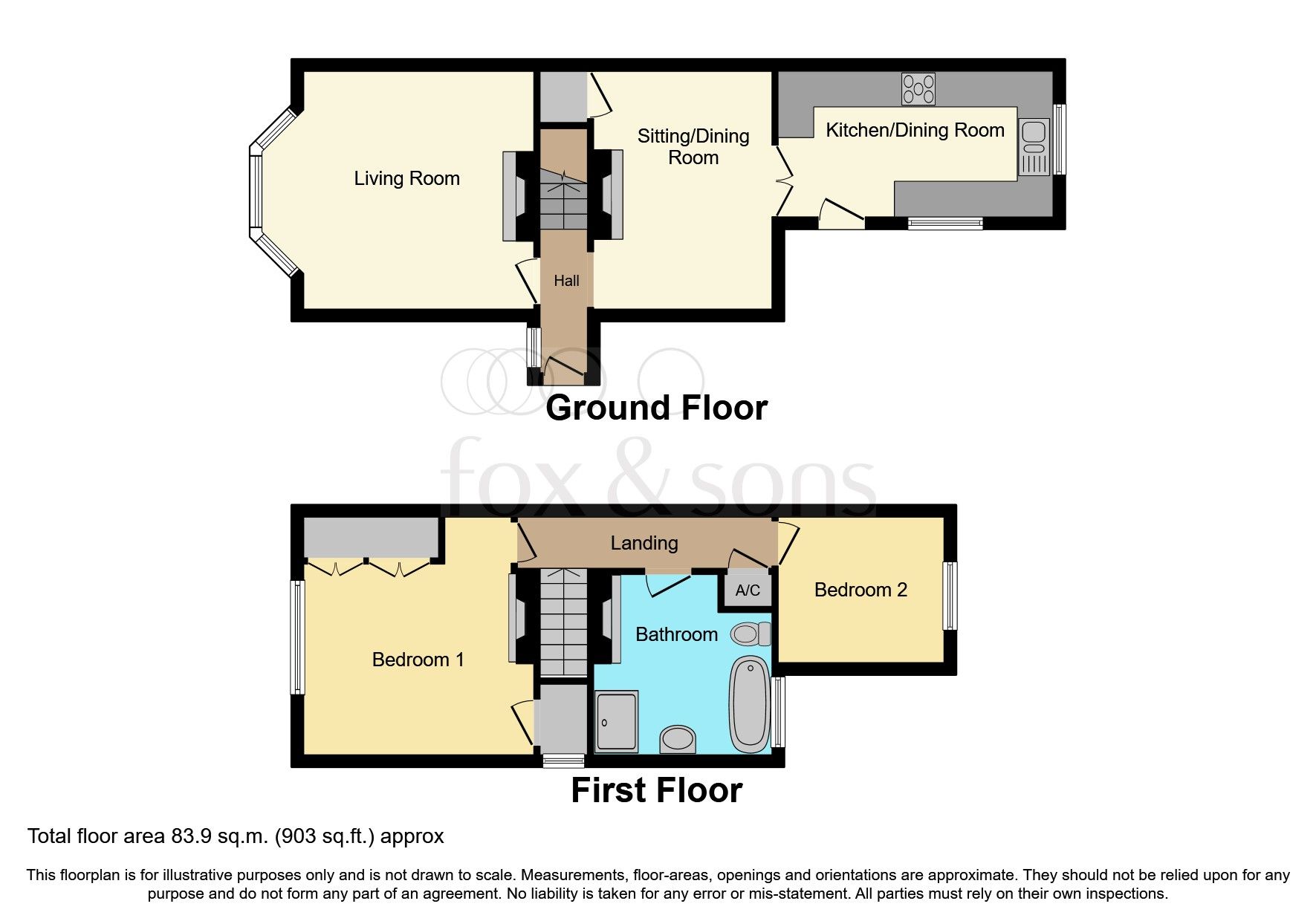 2 bed semidetached house for sale in Triangle Road, Haywards Heath