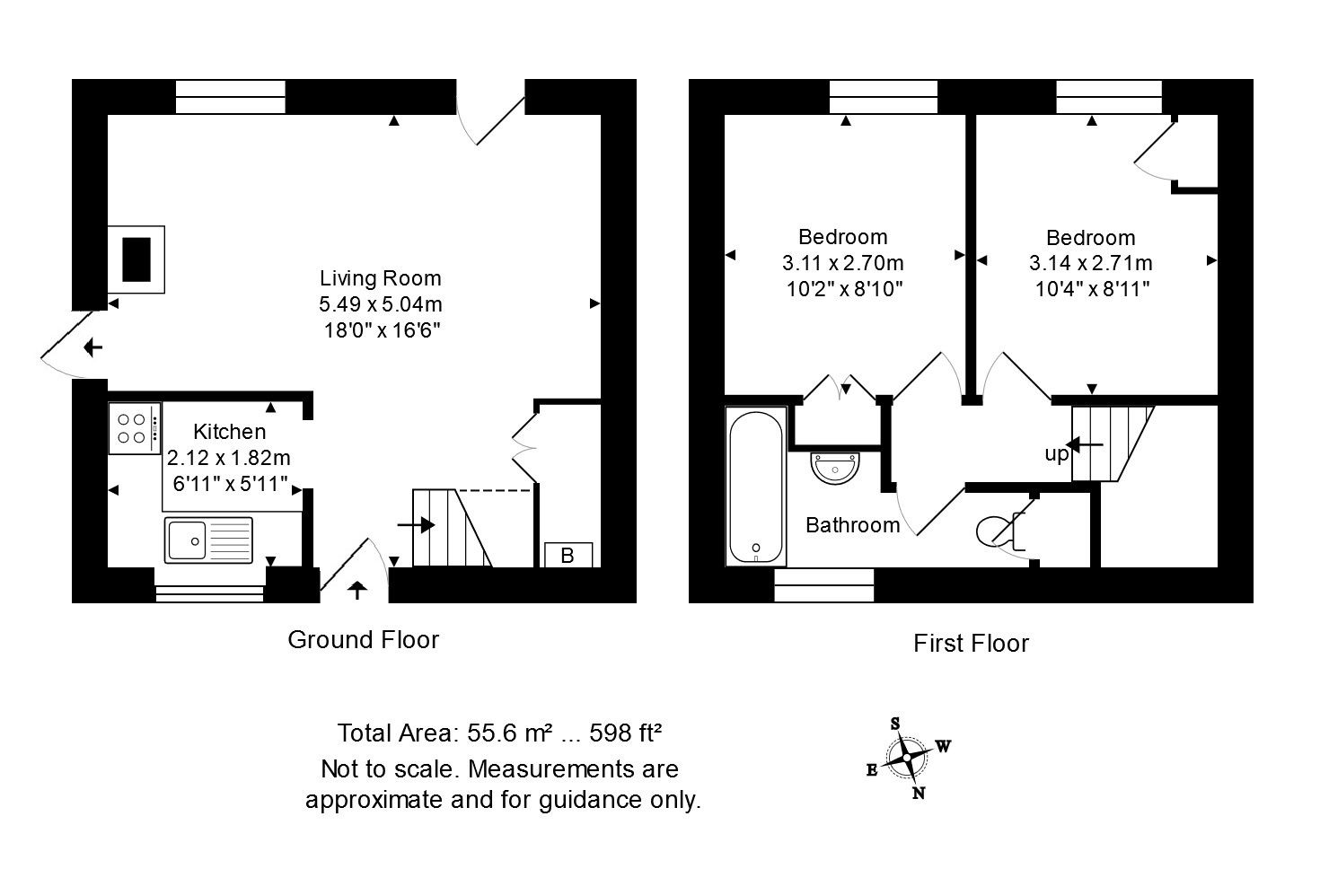 2 bed end terrace house for sale in Farm Cottage, Higher Street